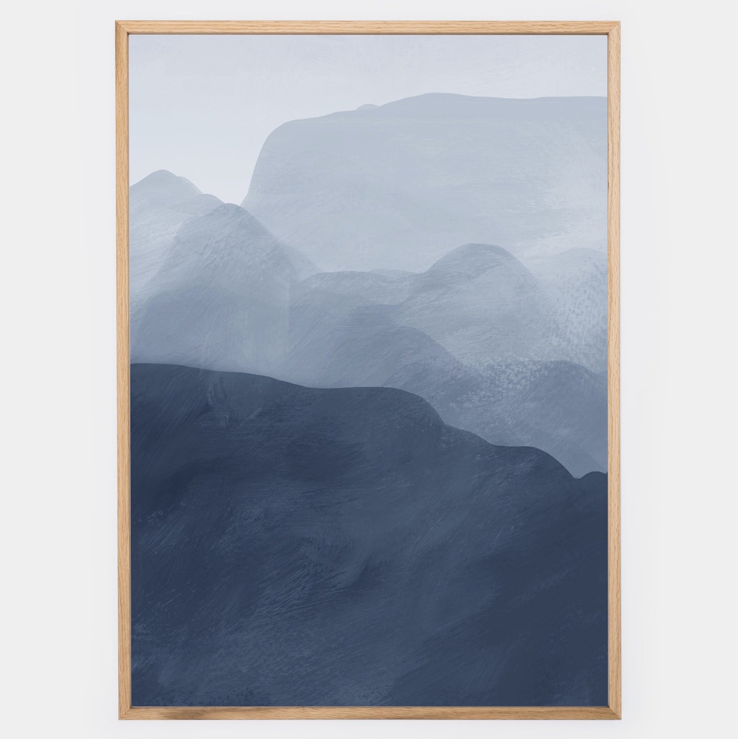 Abstraktní Plakát "Blue Mountains" No. 1