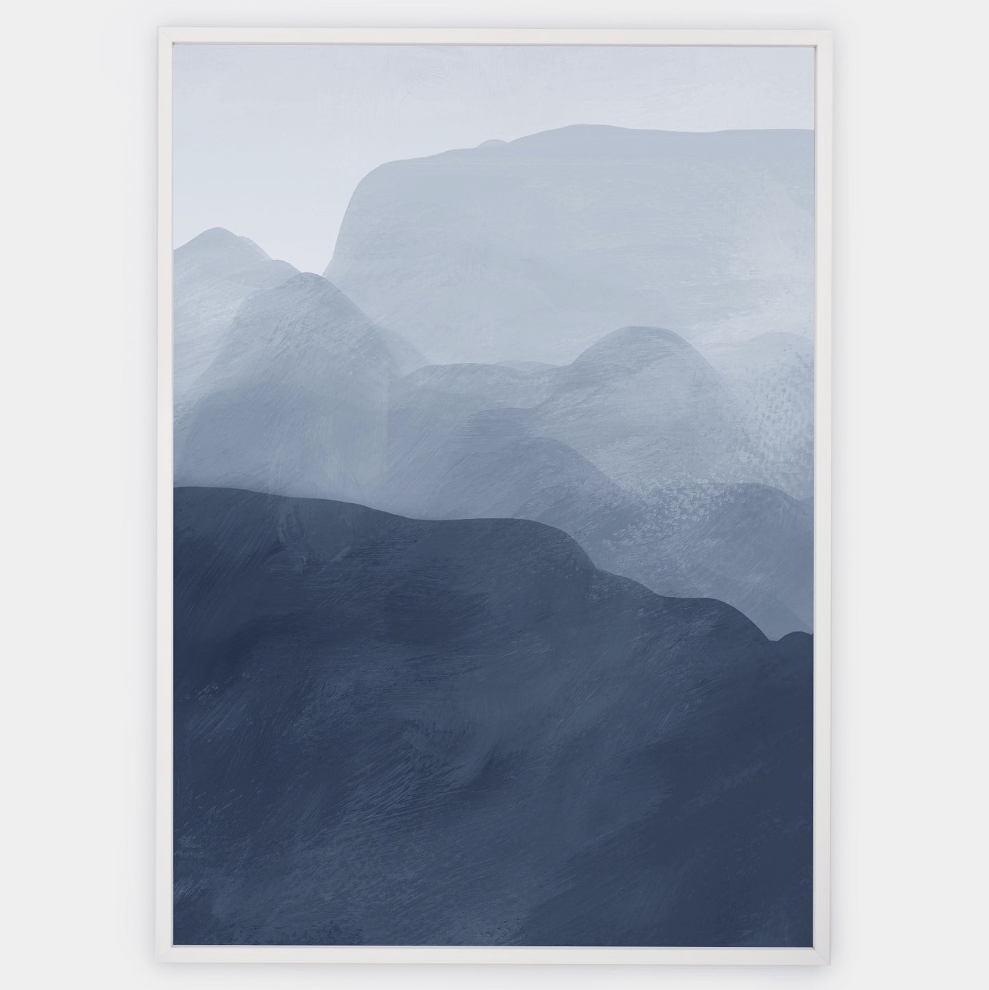 Abstraktní Plakát "Blue Mountains" No. 1