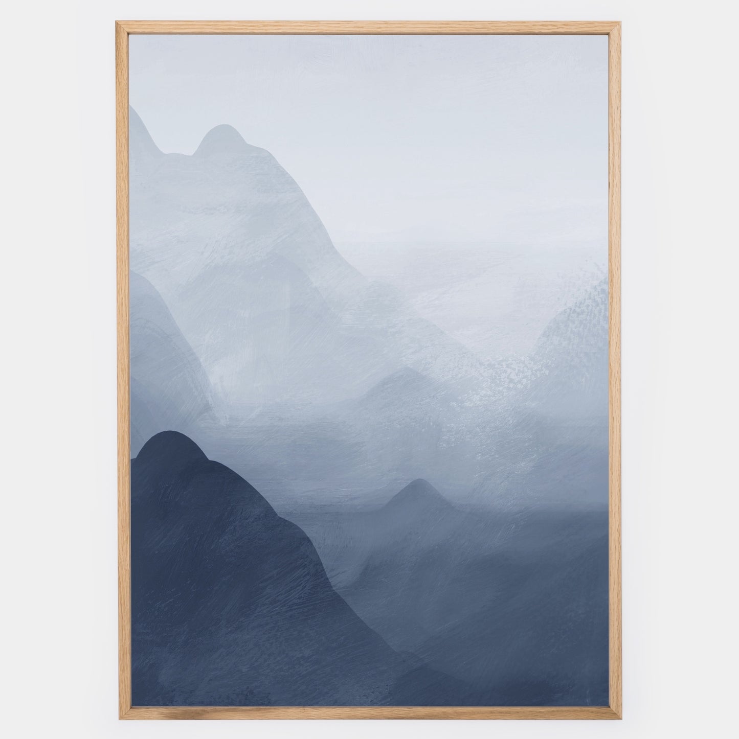 Abstraktní Plakát "Blue Mountains" No. 2