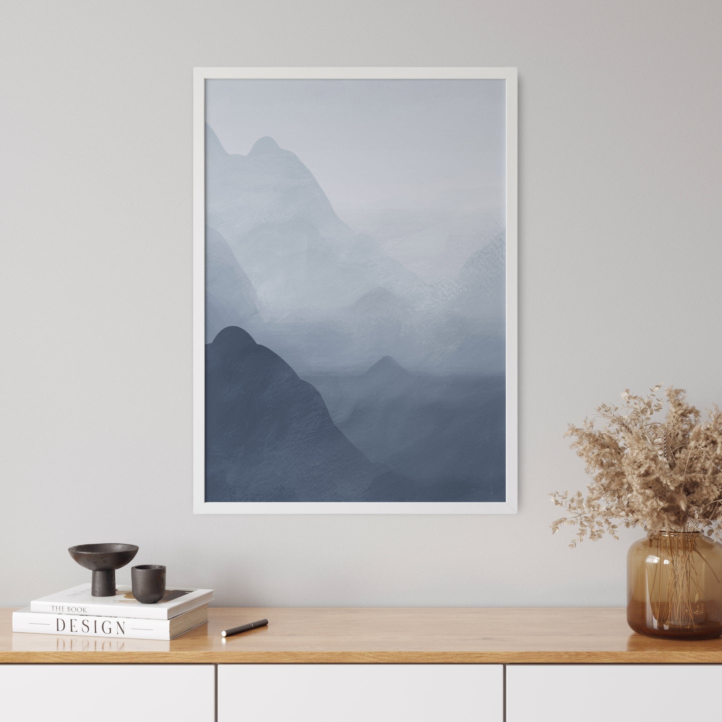 Abstraktní Plakát "Blue Mountains" No. 2