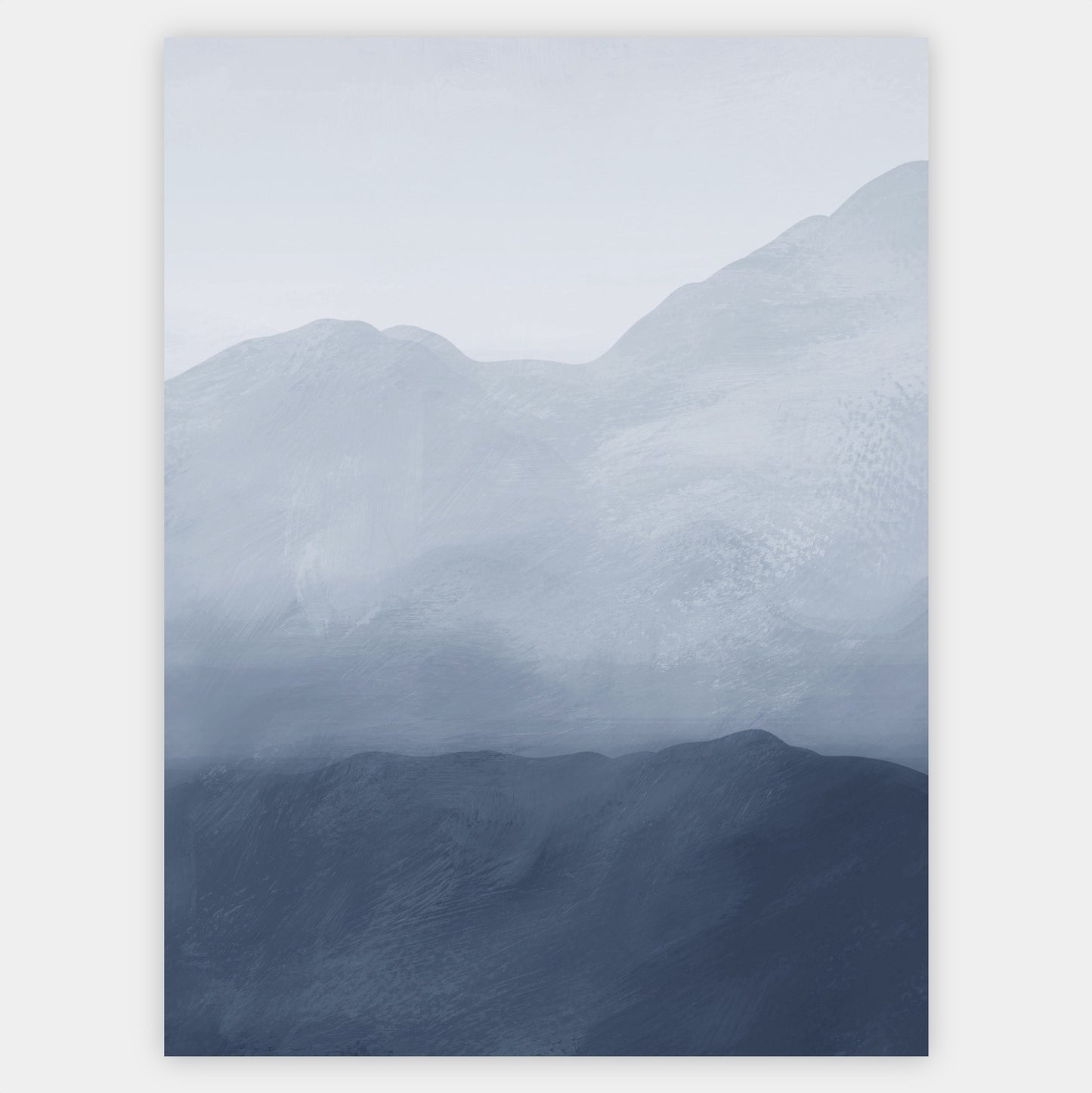 Abstraktní Plakát "Blue Mountains" No. 3