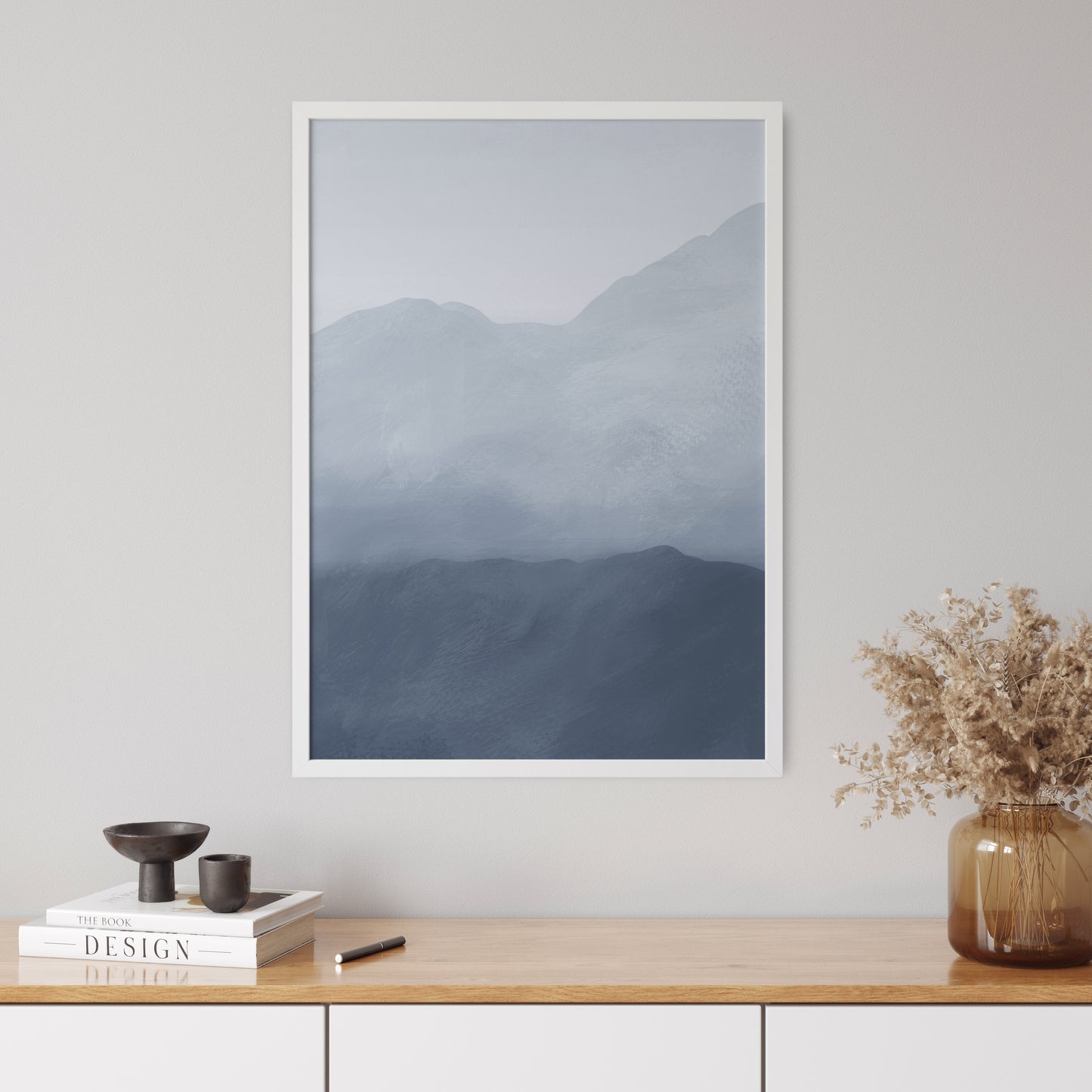 Abstraktní Plakát "Blue Mountains" No. 3