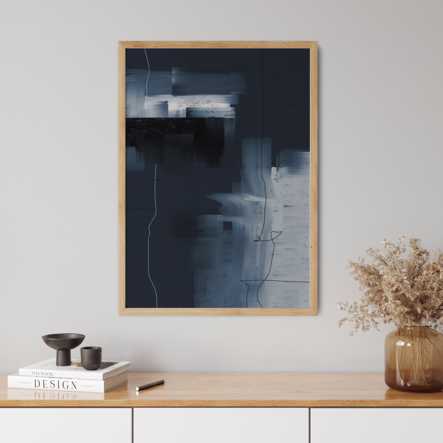 Abstraktní Plakát "Navy" No. 3