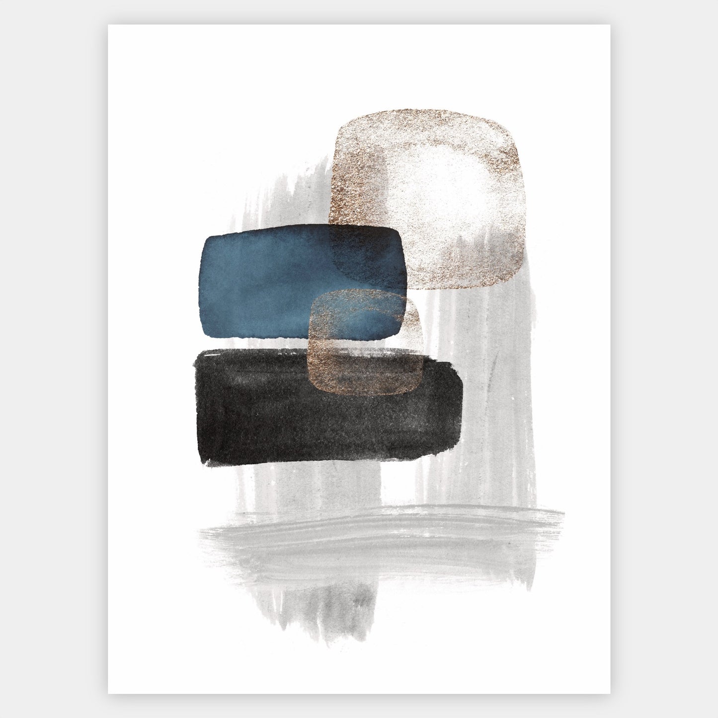 Abstraktní Plakát "Gold Touch" No. 3