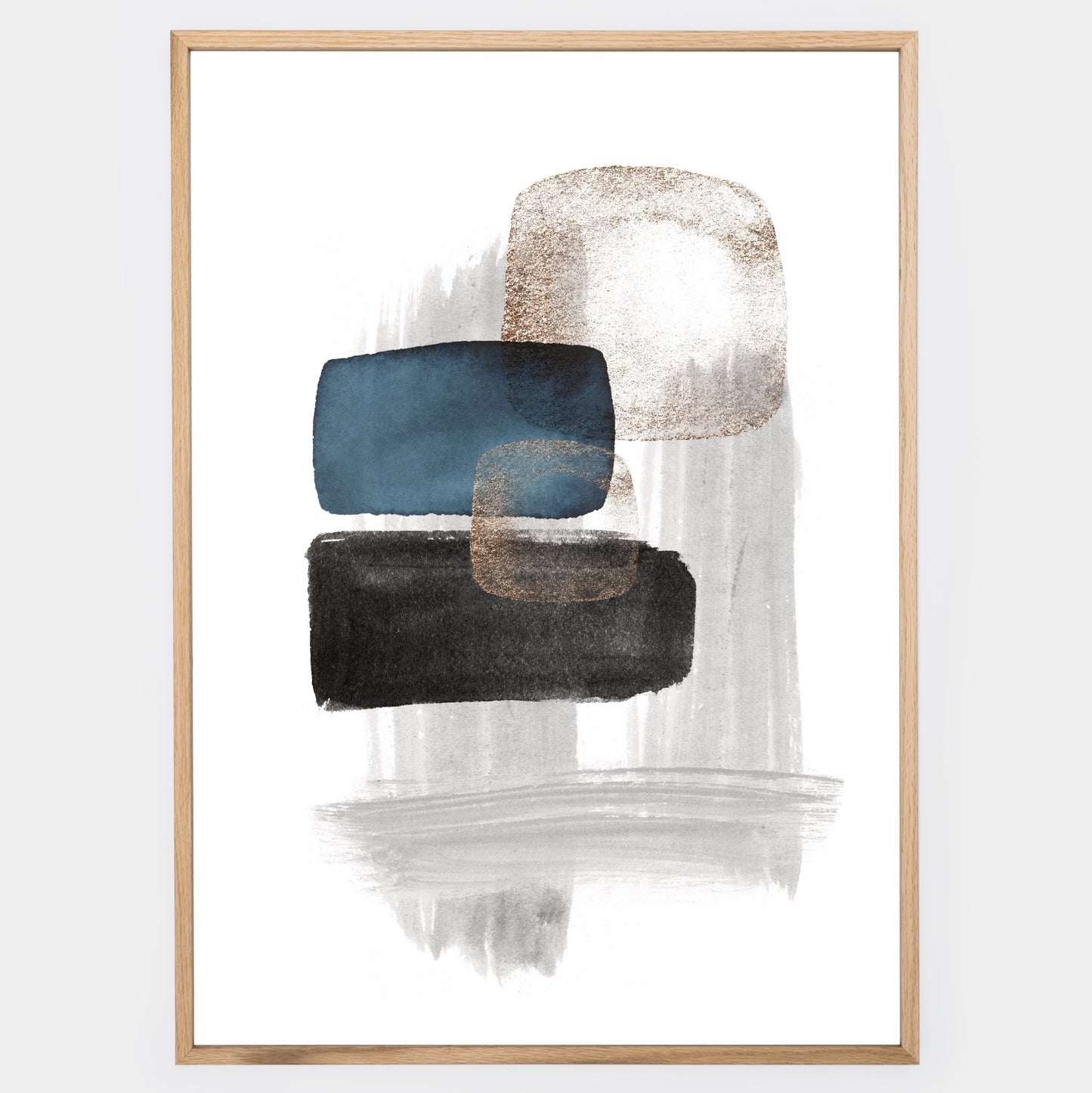 Abstraktní Plakát "Gold Touch" No. 3
