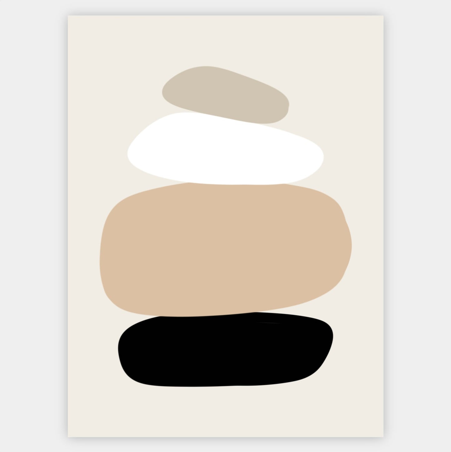 Boho Poster "Stones"