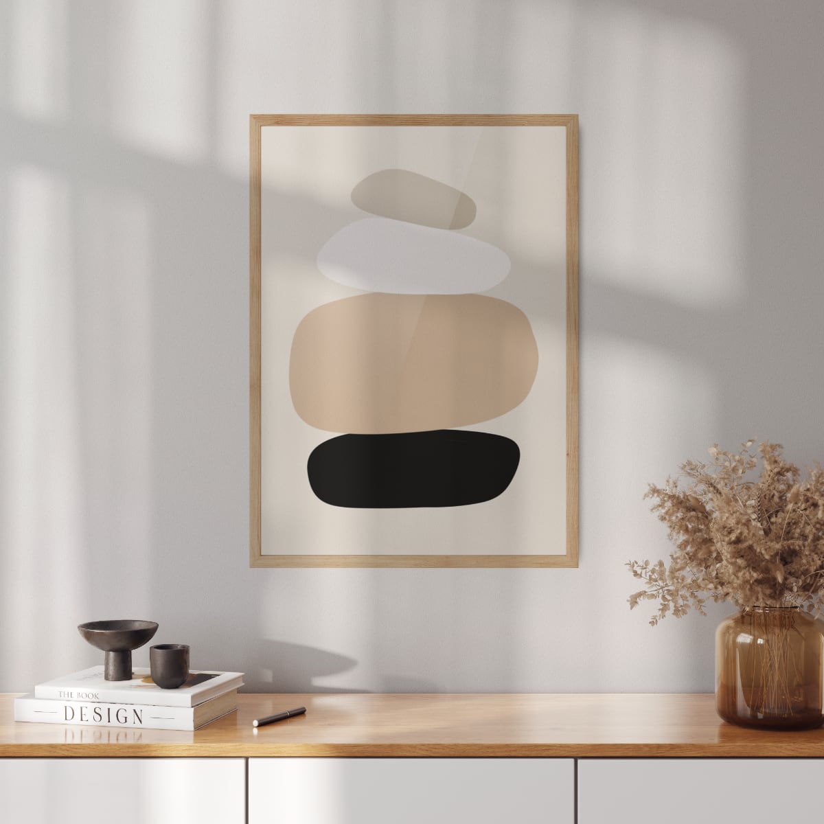 Boho Poster "Stones"