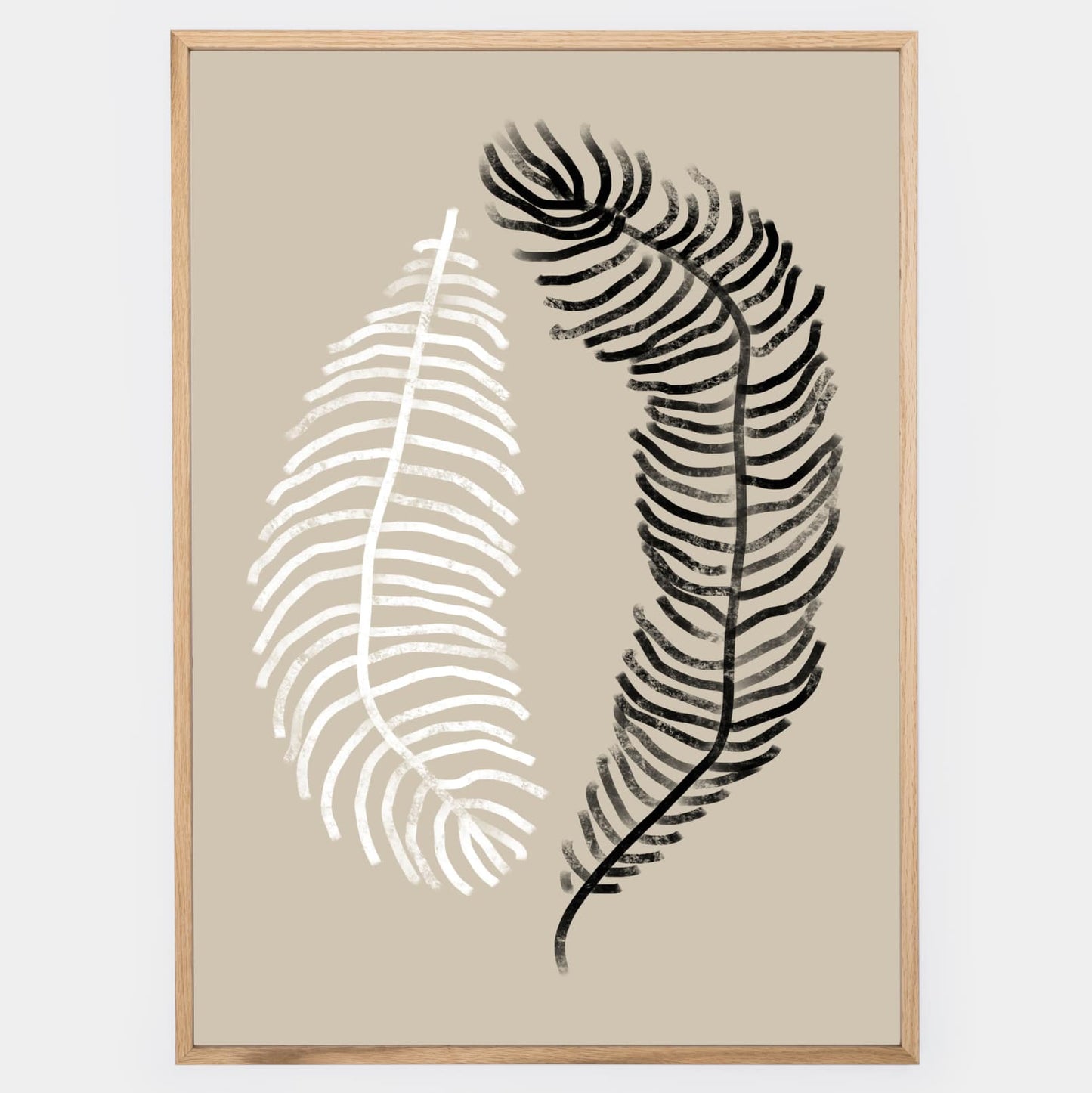 Boho Poster "Feather"
