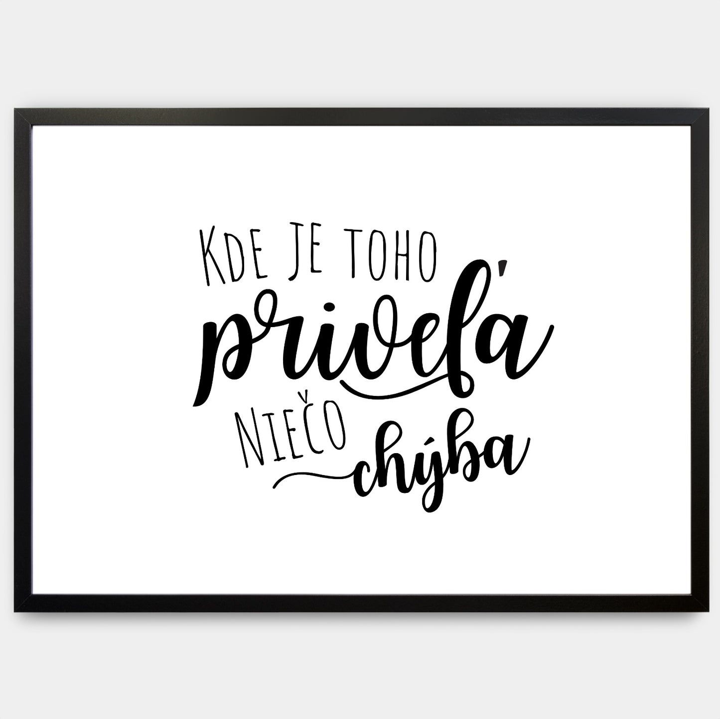 Plakát Minimalista