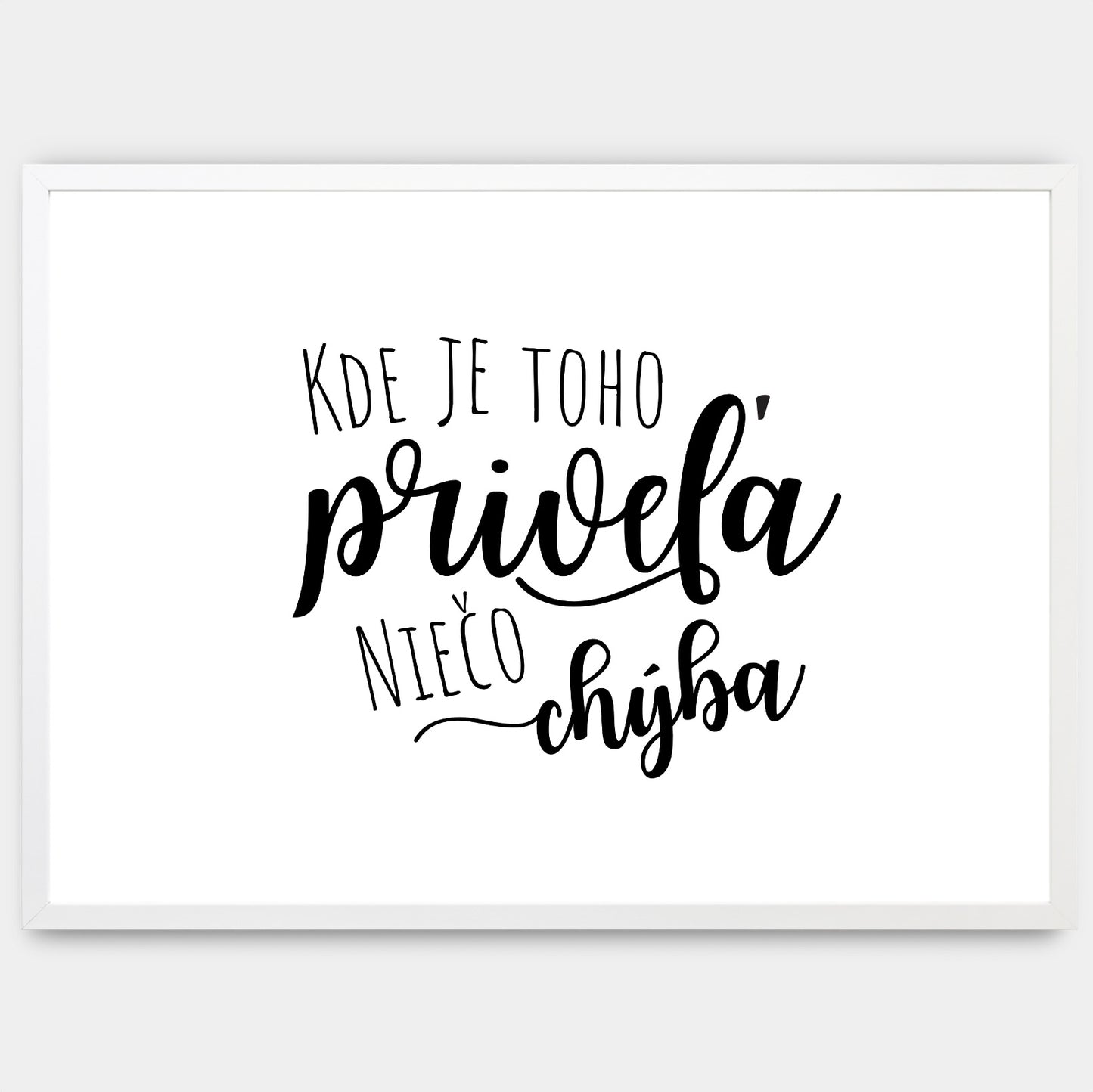 Plakát Minimalista