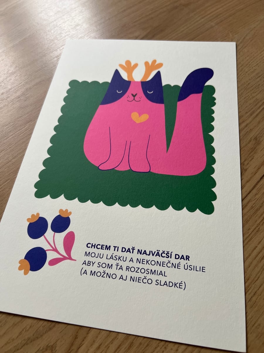 Digitální plakát - Největší dar pro ni