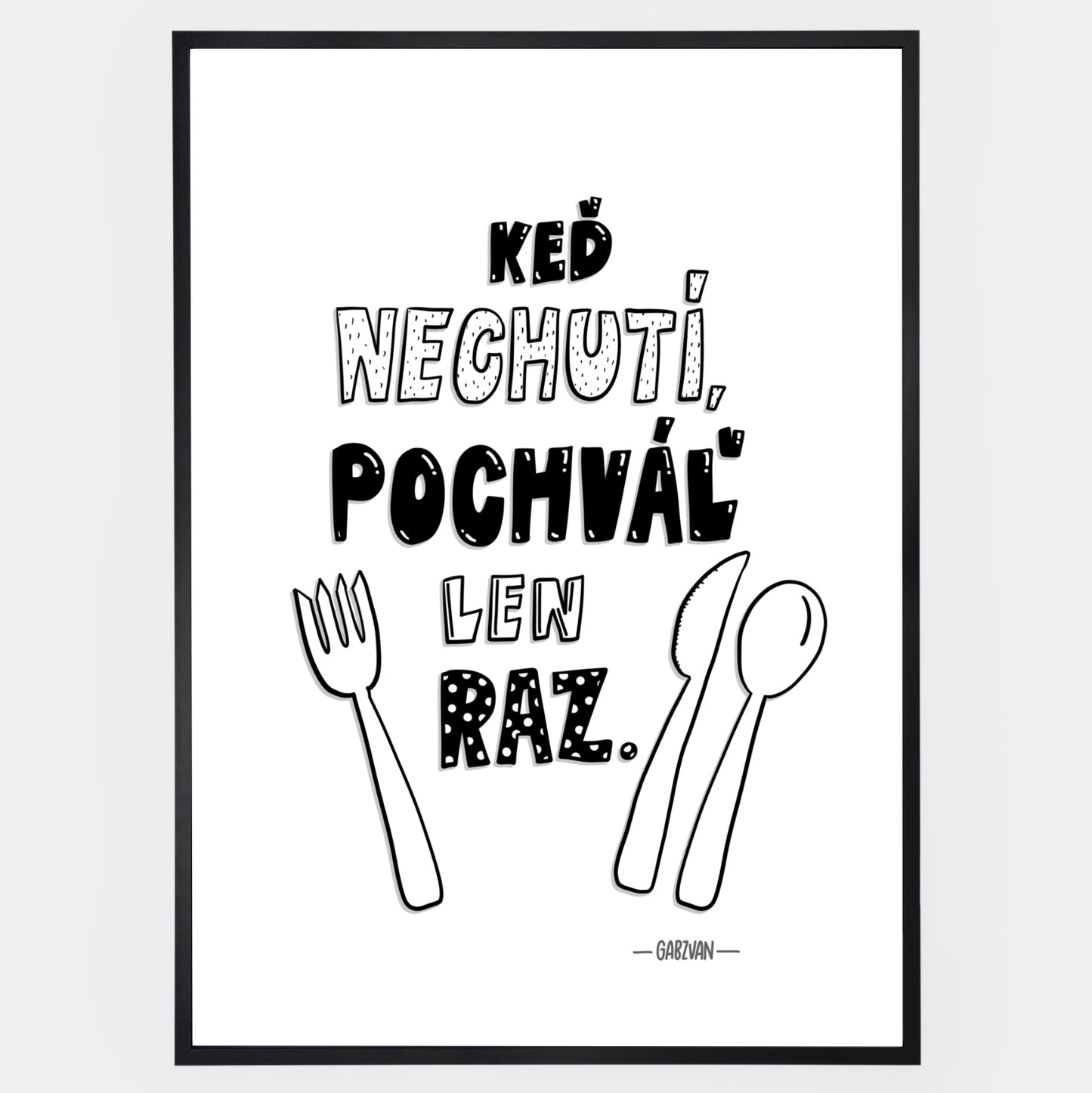 Plakát Pochval kuchaře
