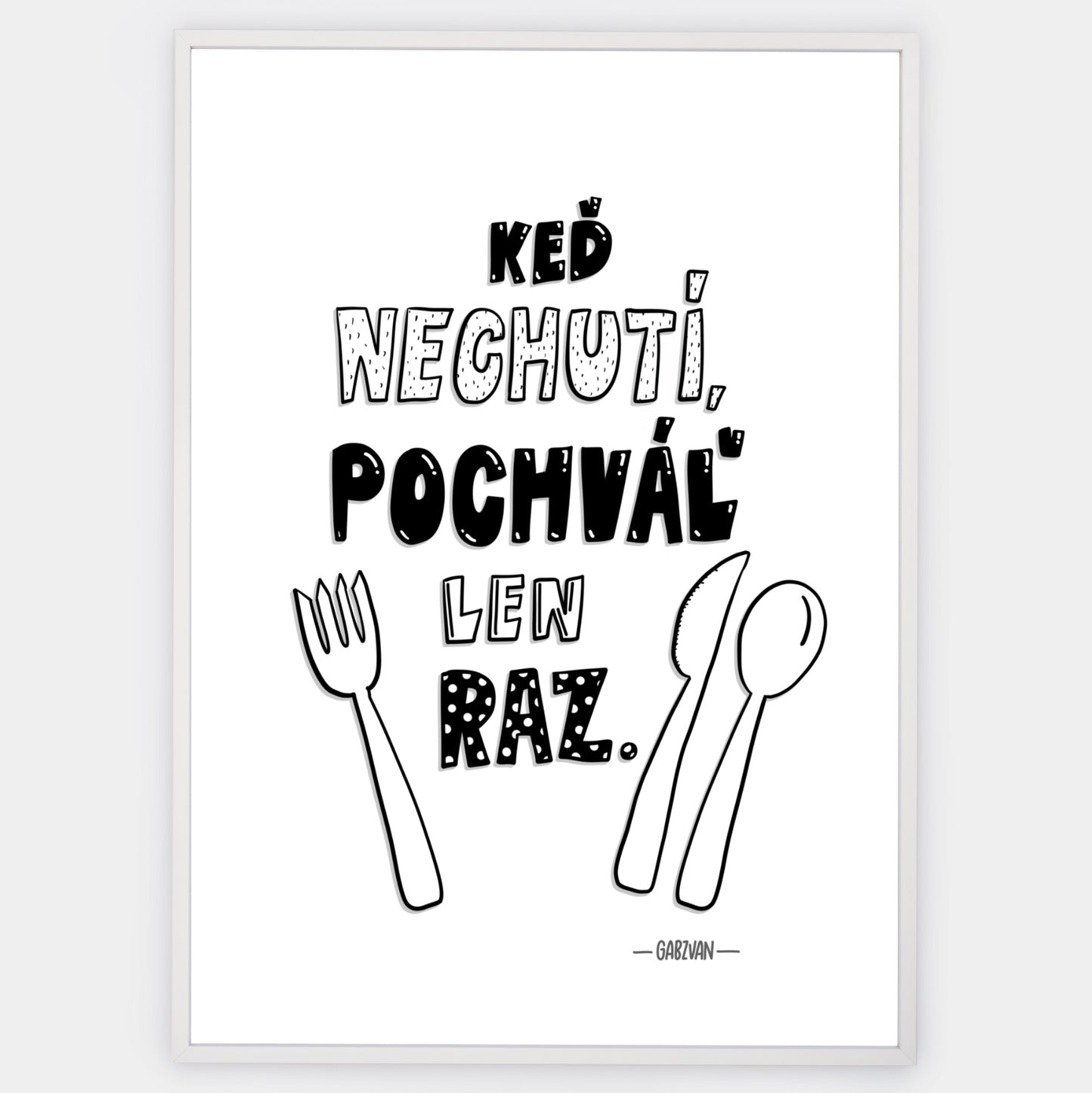 Plakát Pochval kuchaře