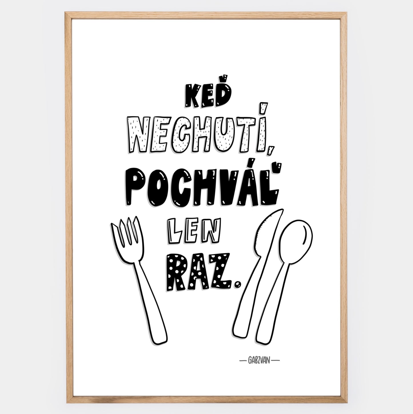 Plakát Pochval kuchaře