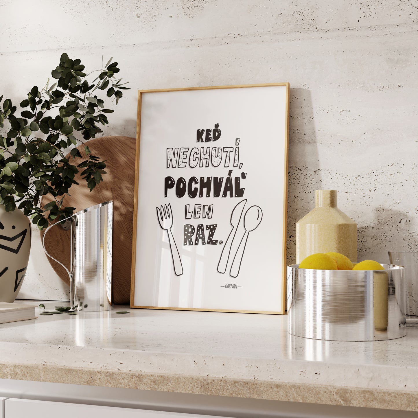 Plakát Pochval kuchaře