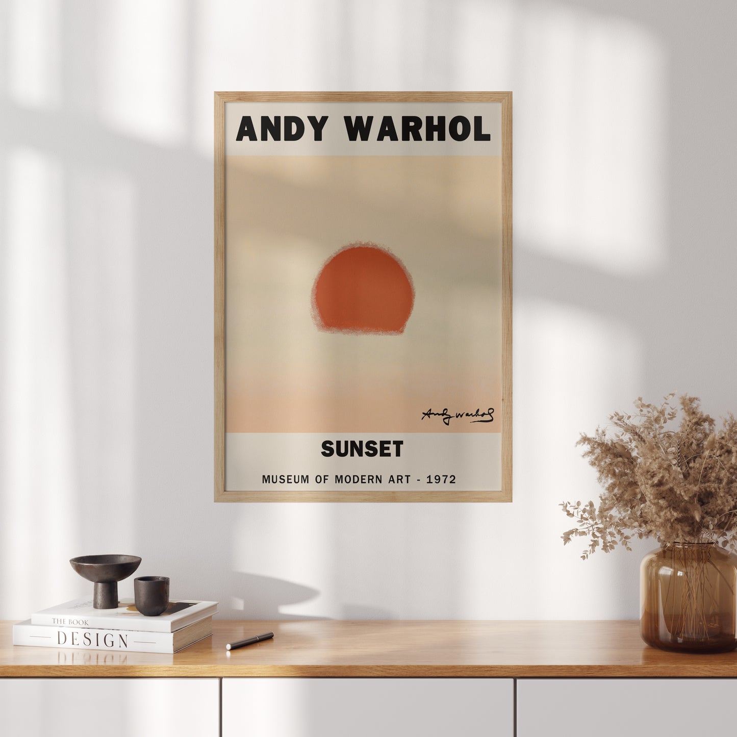 Sunset Poster | Andy Warhol