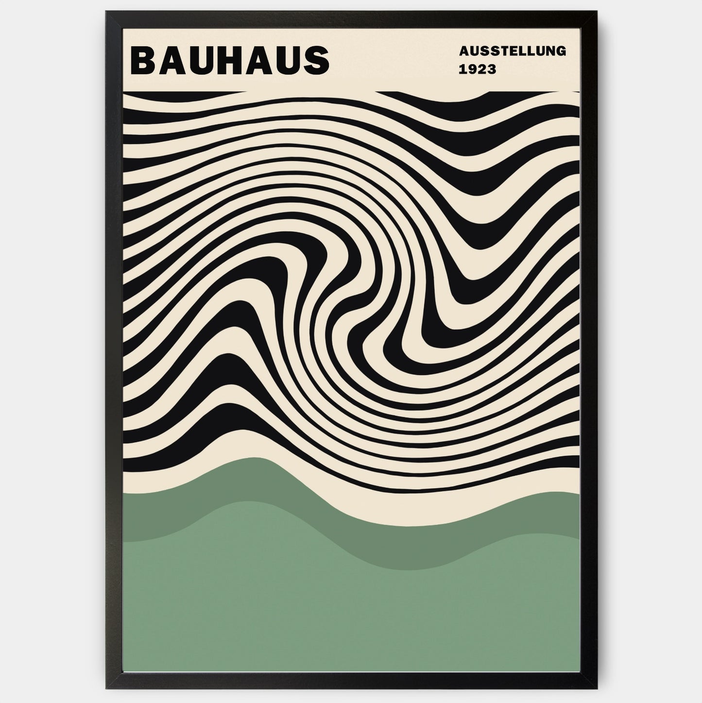 Plakát Bauhaus in Green