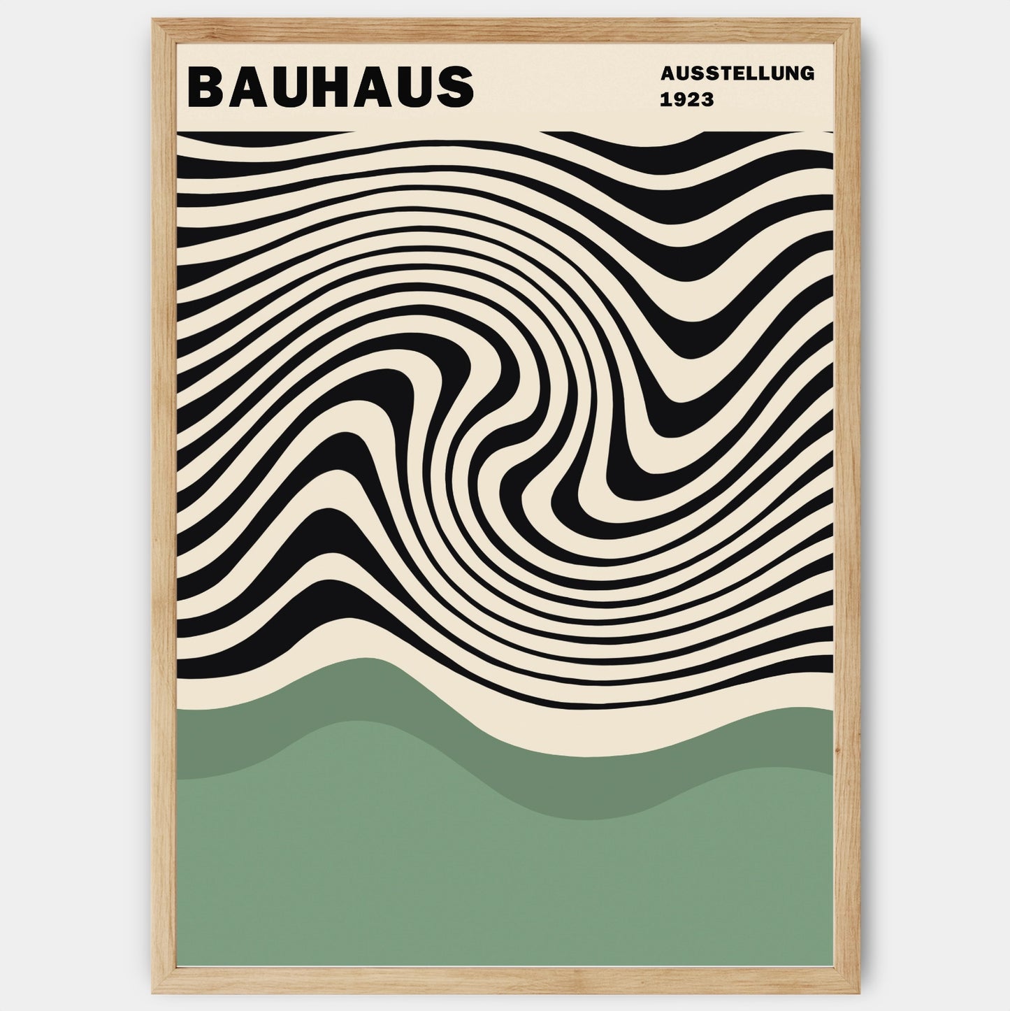 Plakát Bauhaus in Green