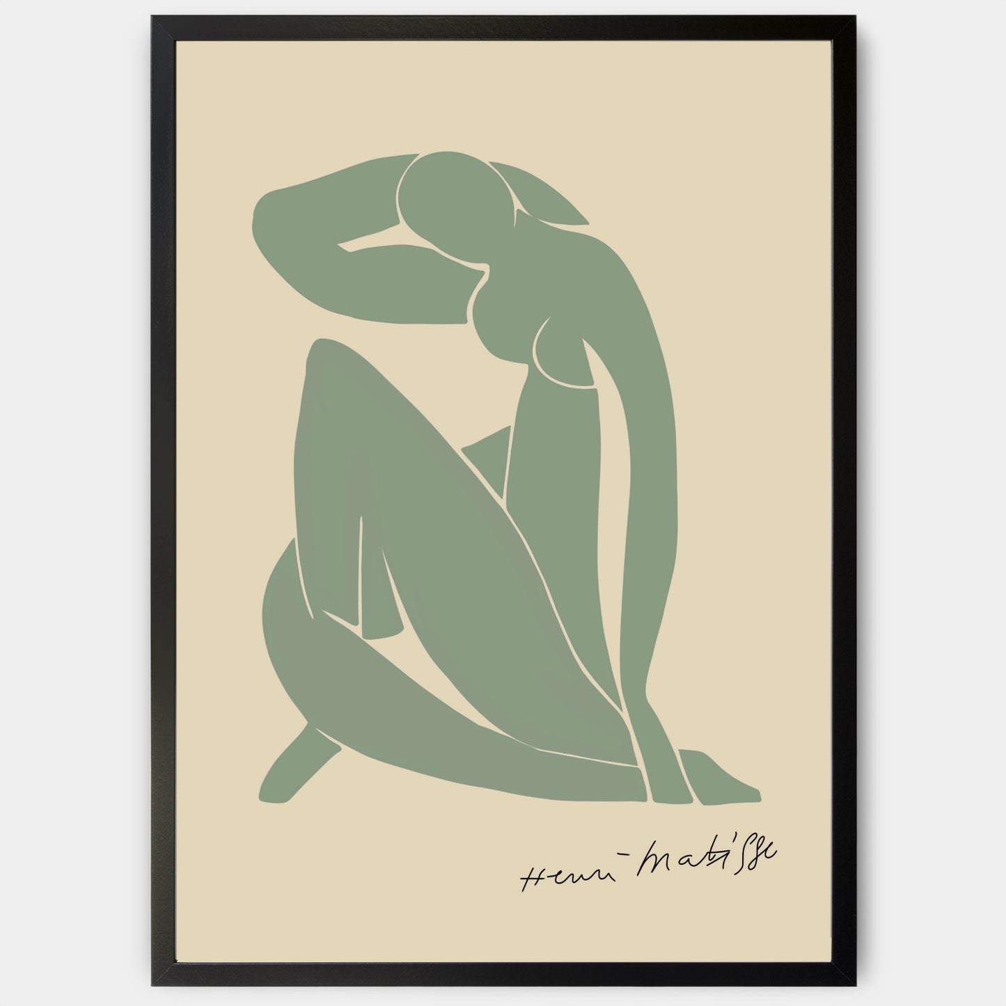 Poster Woman in Green | Matisse