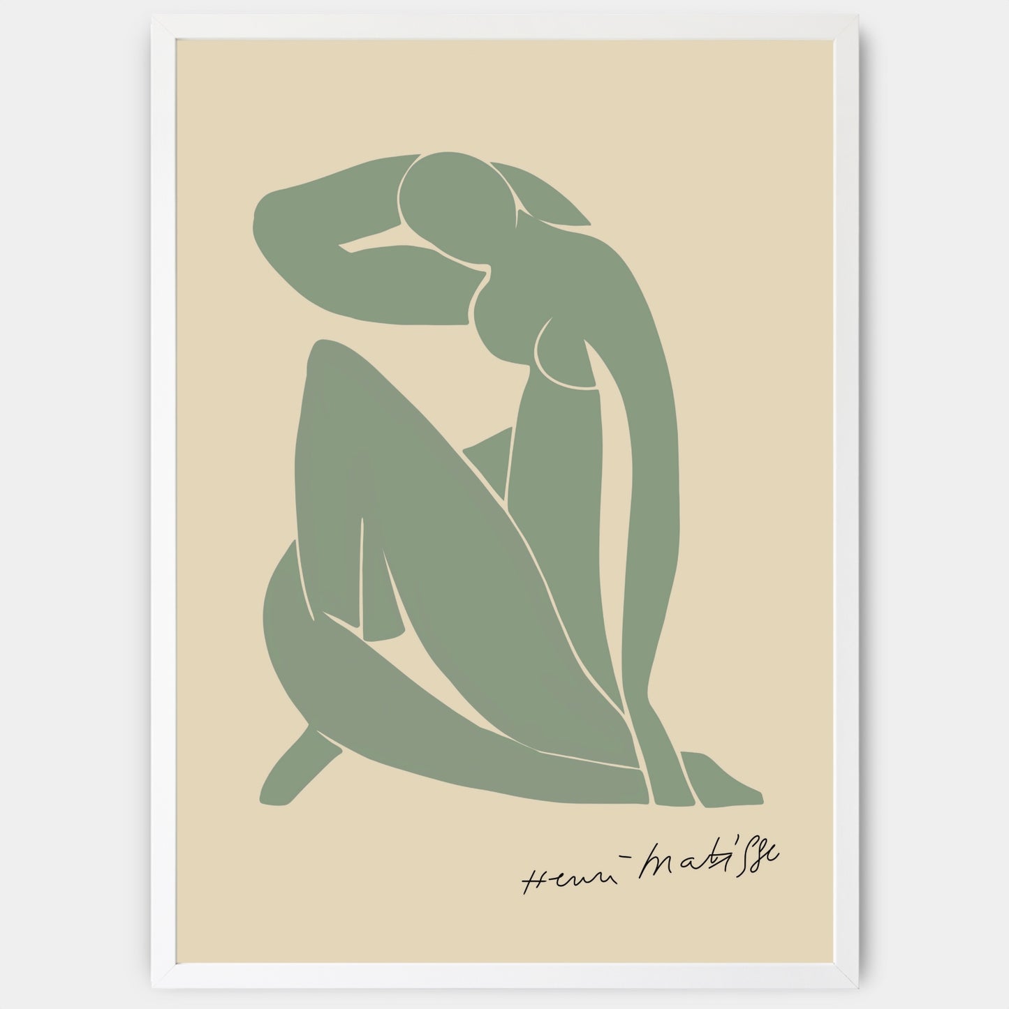 Poster Woman in Green | Matisse