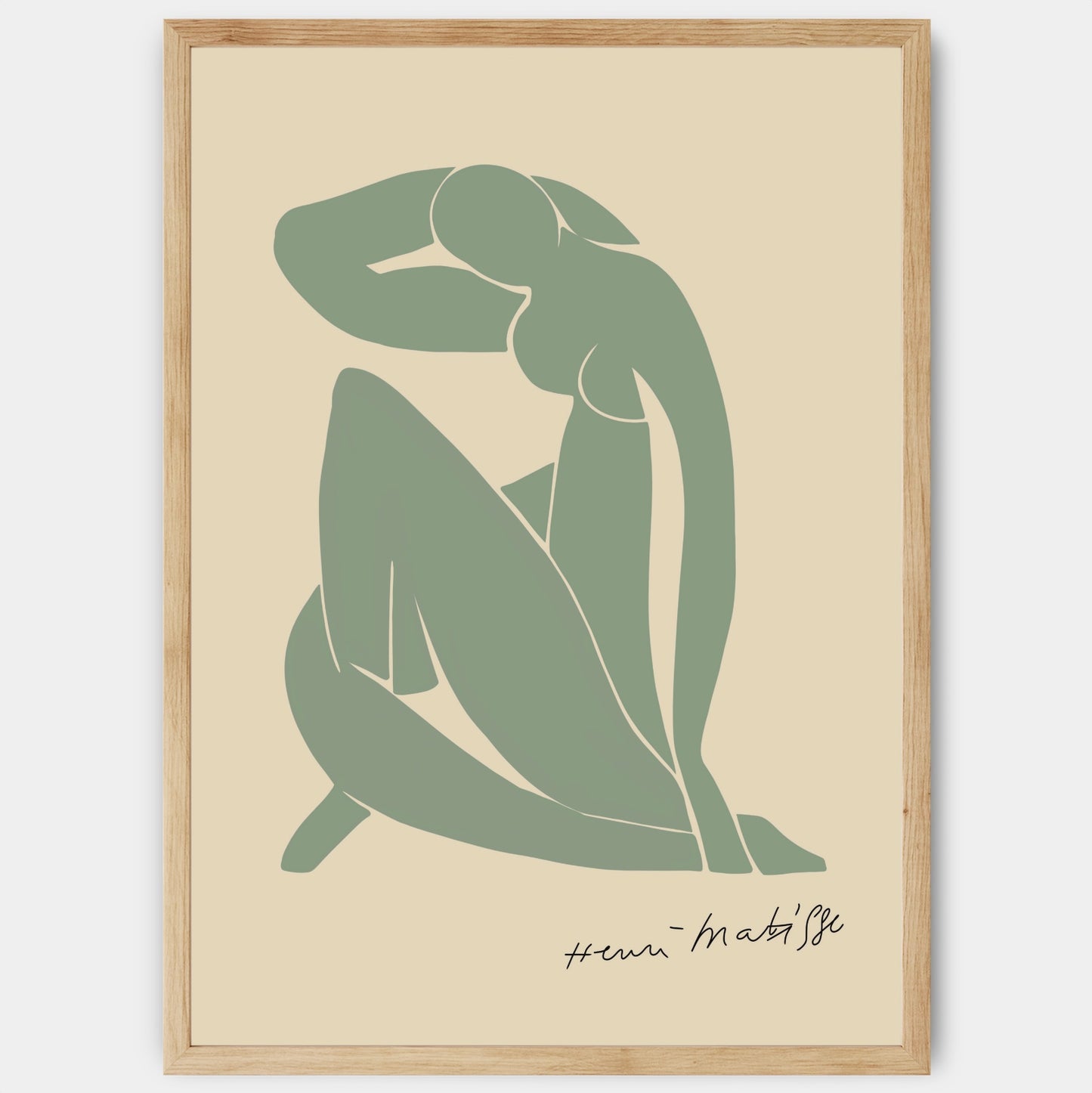 Poster Woman in Green | Matisse