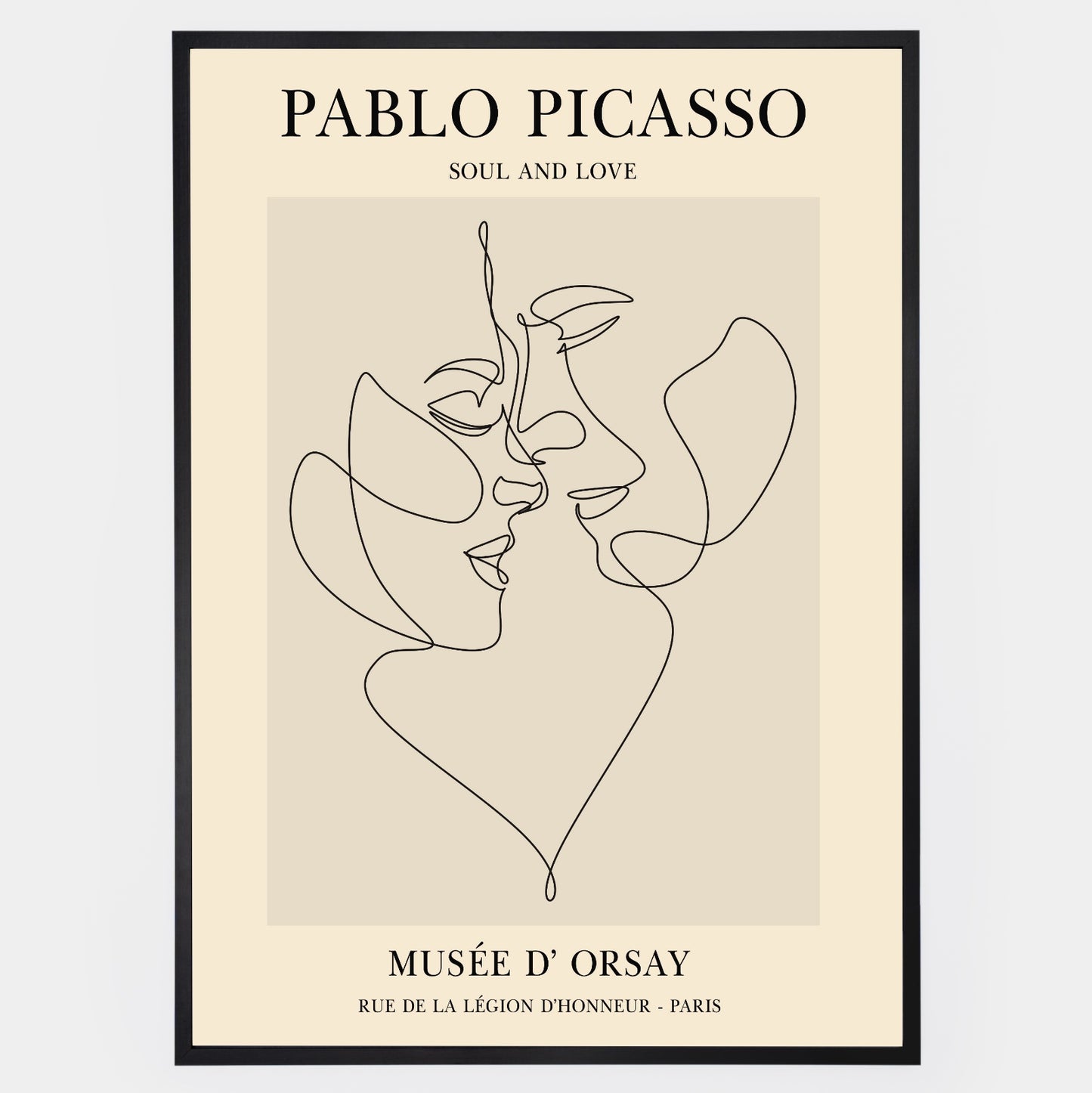 Poster Soul and Love | Pablo Picasso
