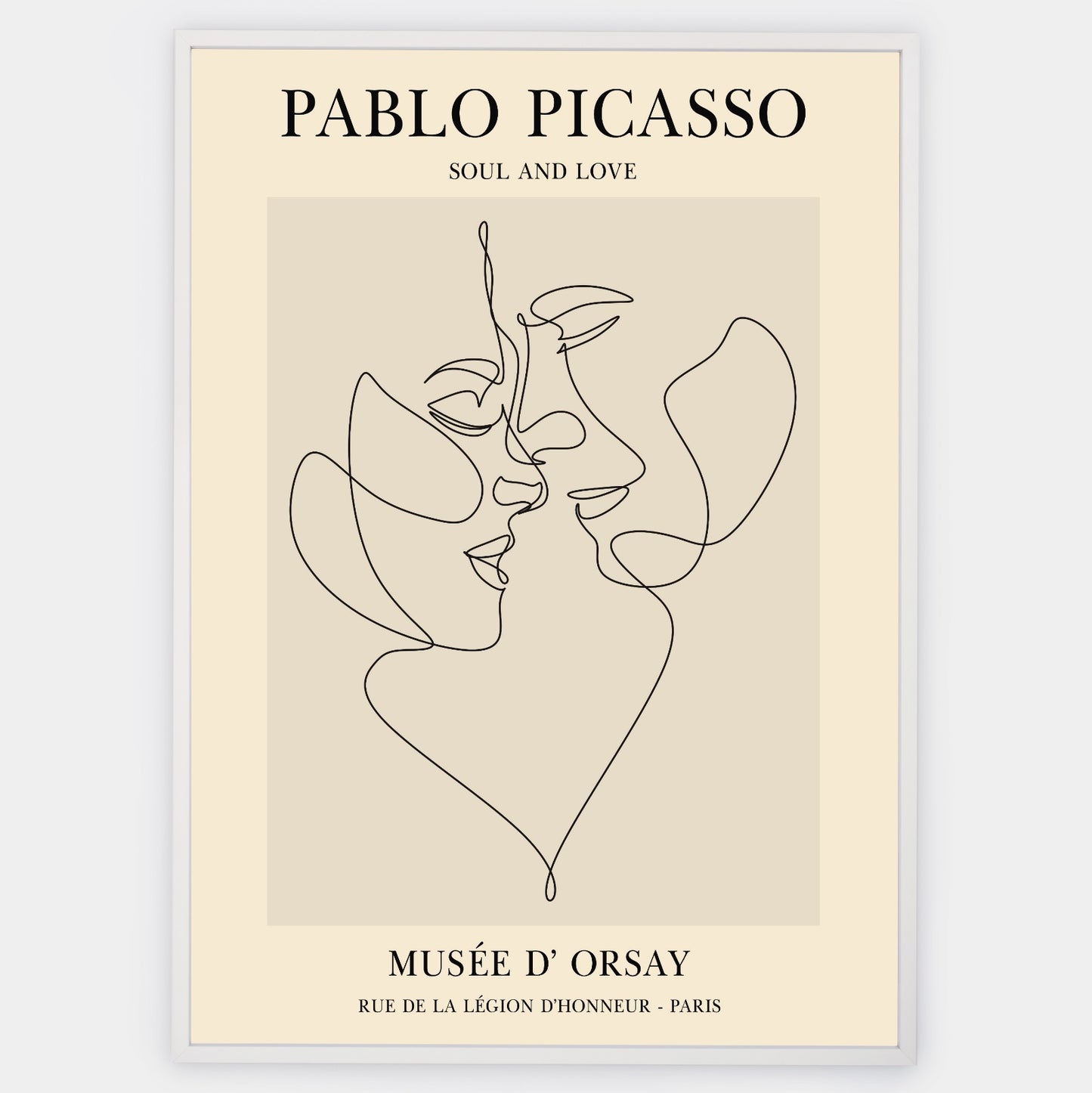 Poster Soul and Love | Pablo Picasso