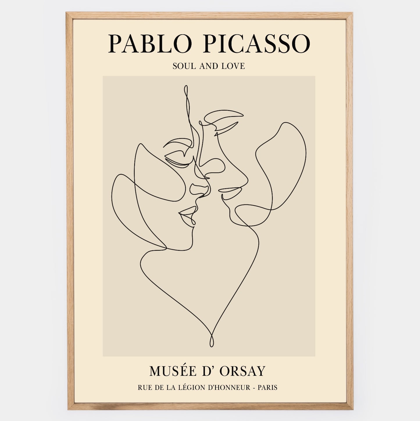 Poster Soul and Love | Pablo Picasso