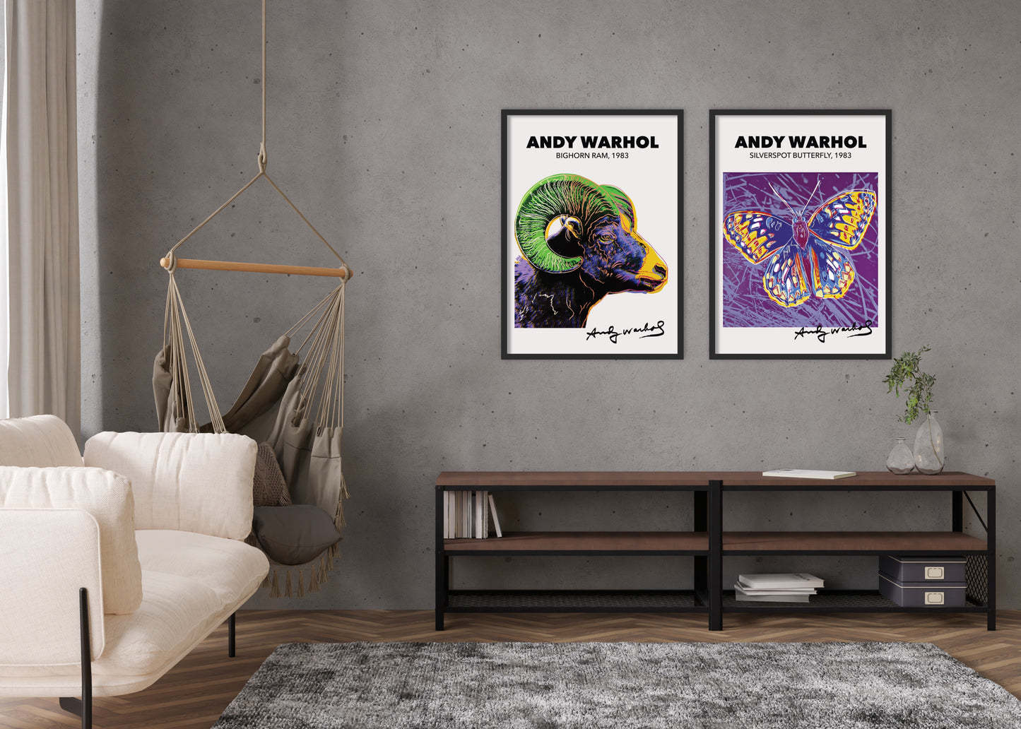 Plakát Bighorn Ram | Andy Warhol