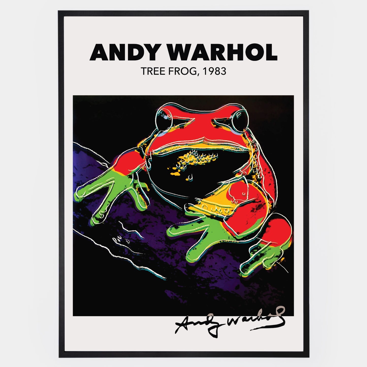 Plakát Tree Frog | Andy Warhol