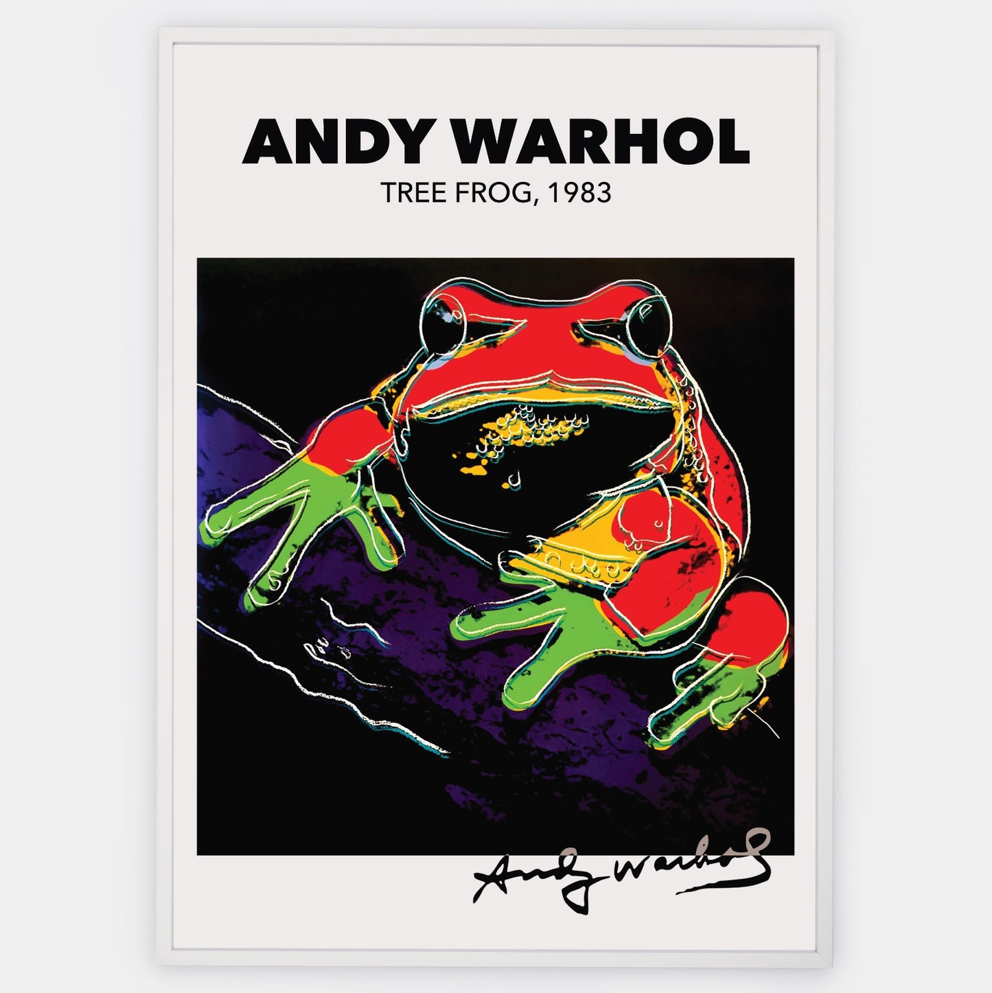 Plakát Tree Frog | Andy Warhol