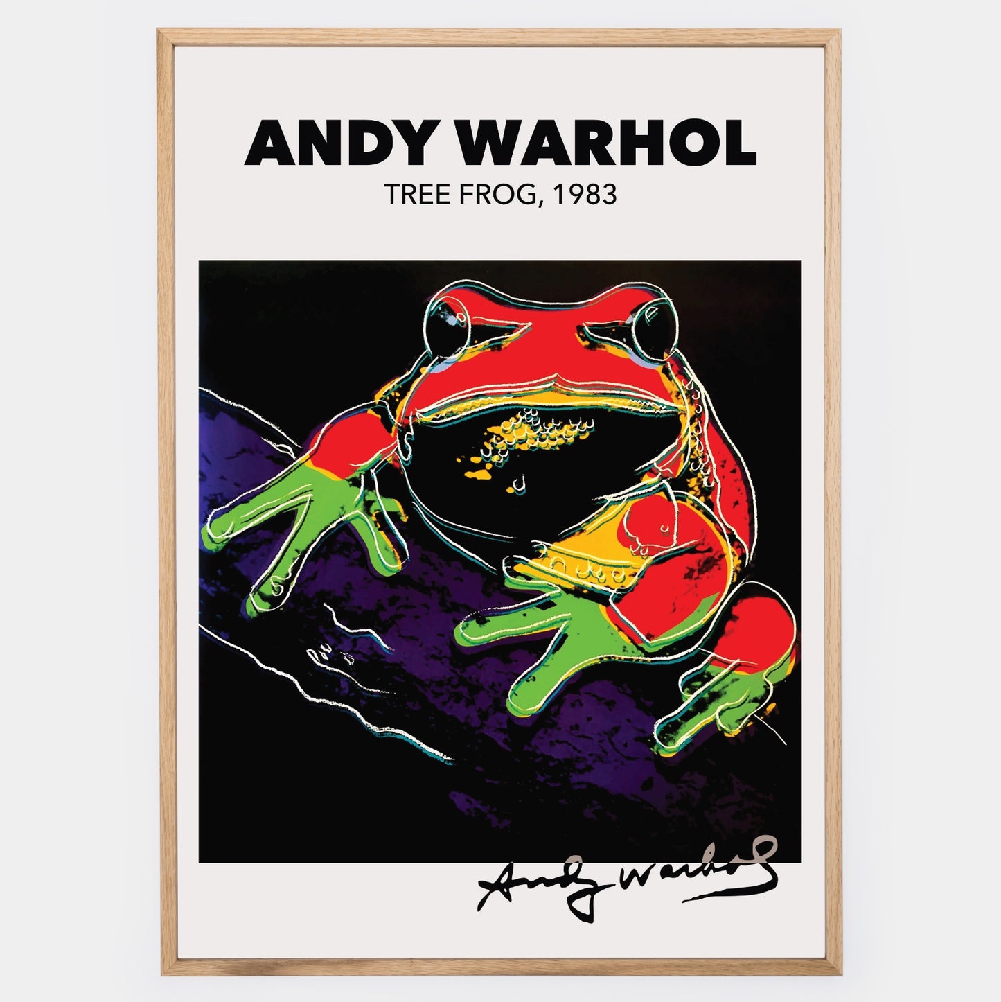 Plakát Tree Frog | Andy Warhol
