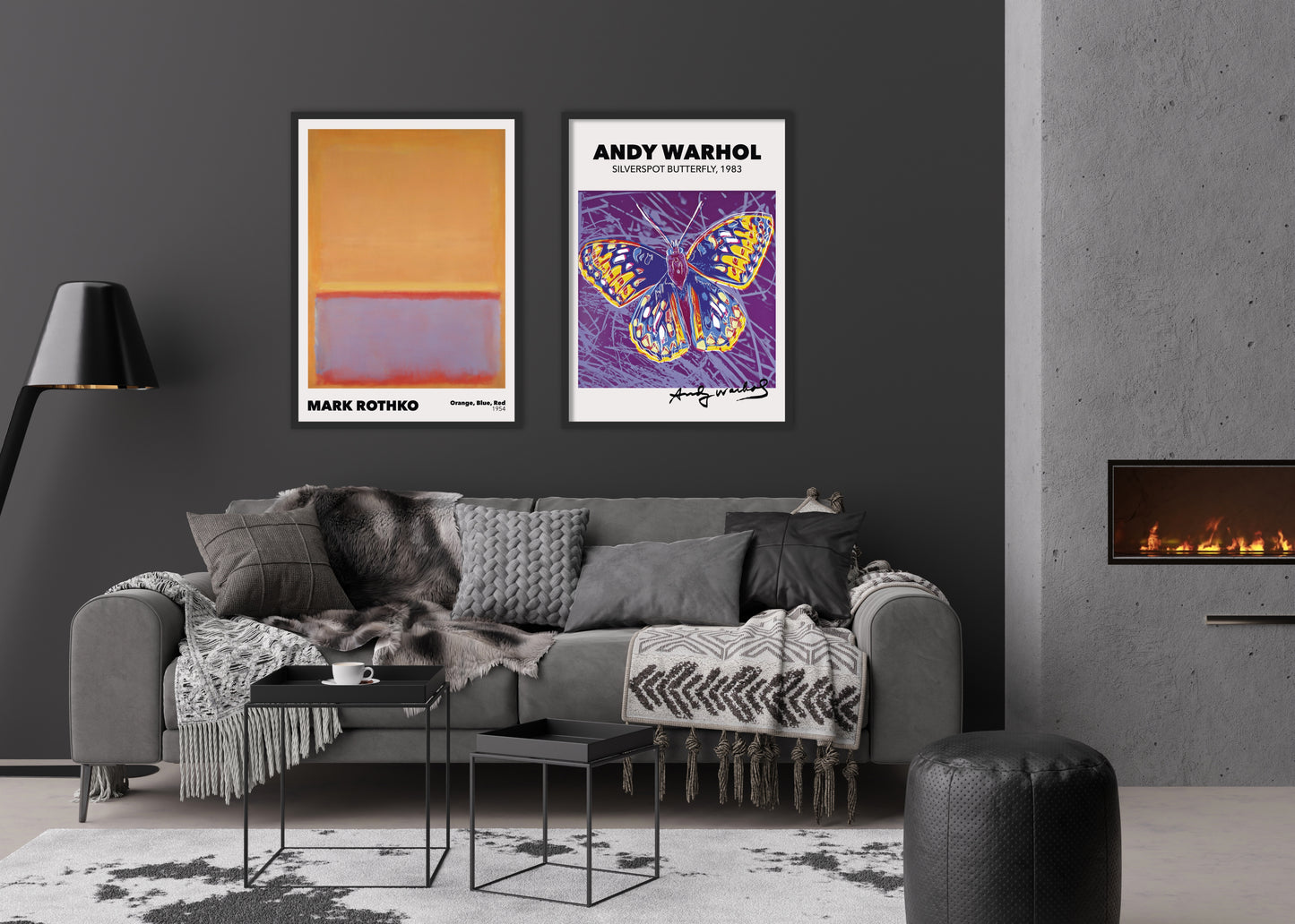 Plakát Silverspot Butterfly | Andy Warhol