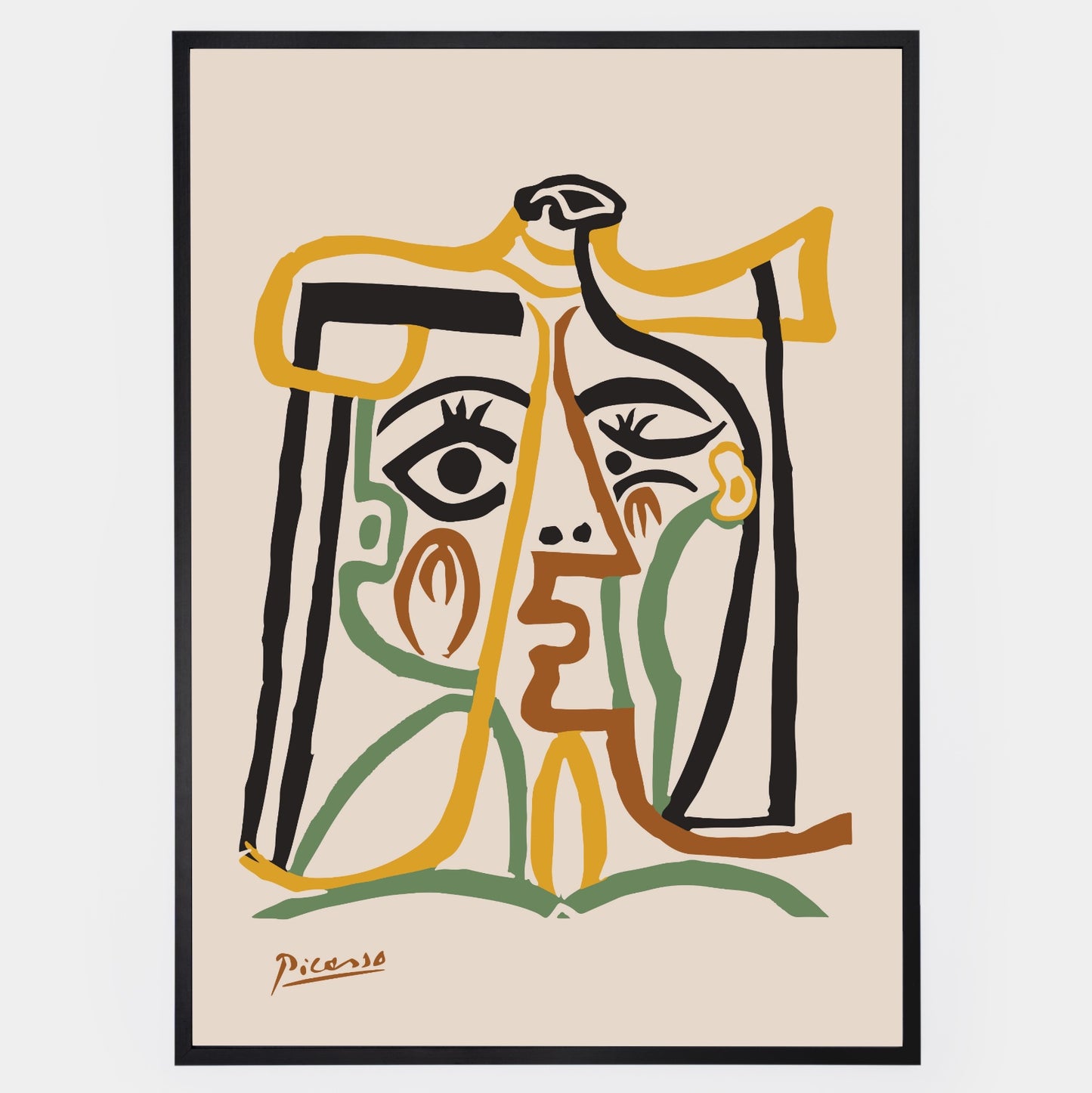 Plakát Hlava ženy | Pablo Picasso
