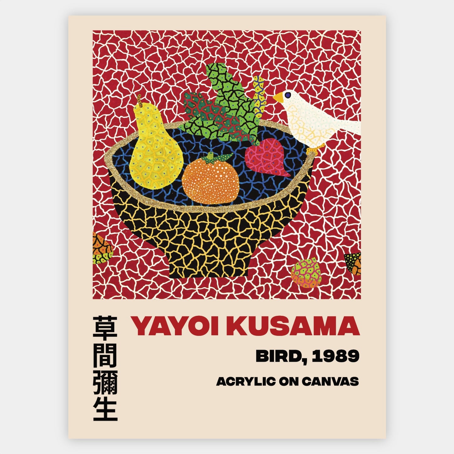 Plakát Bird | Yayoi Kusama