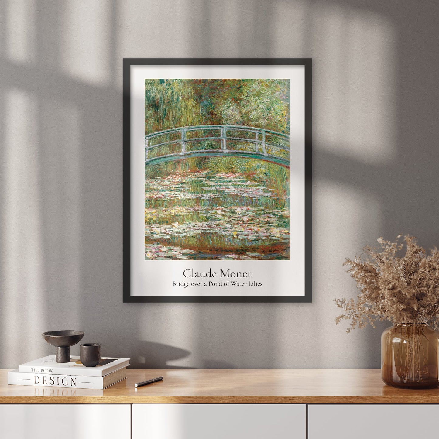 Plakát Most nad jezírkem s lekníny | Claude Monet