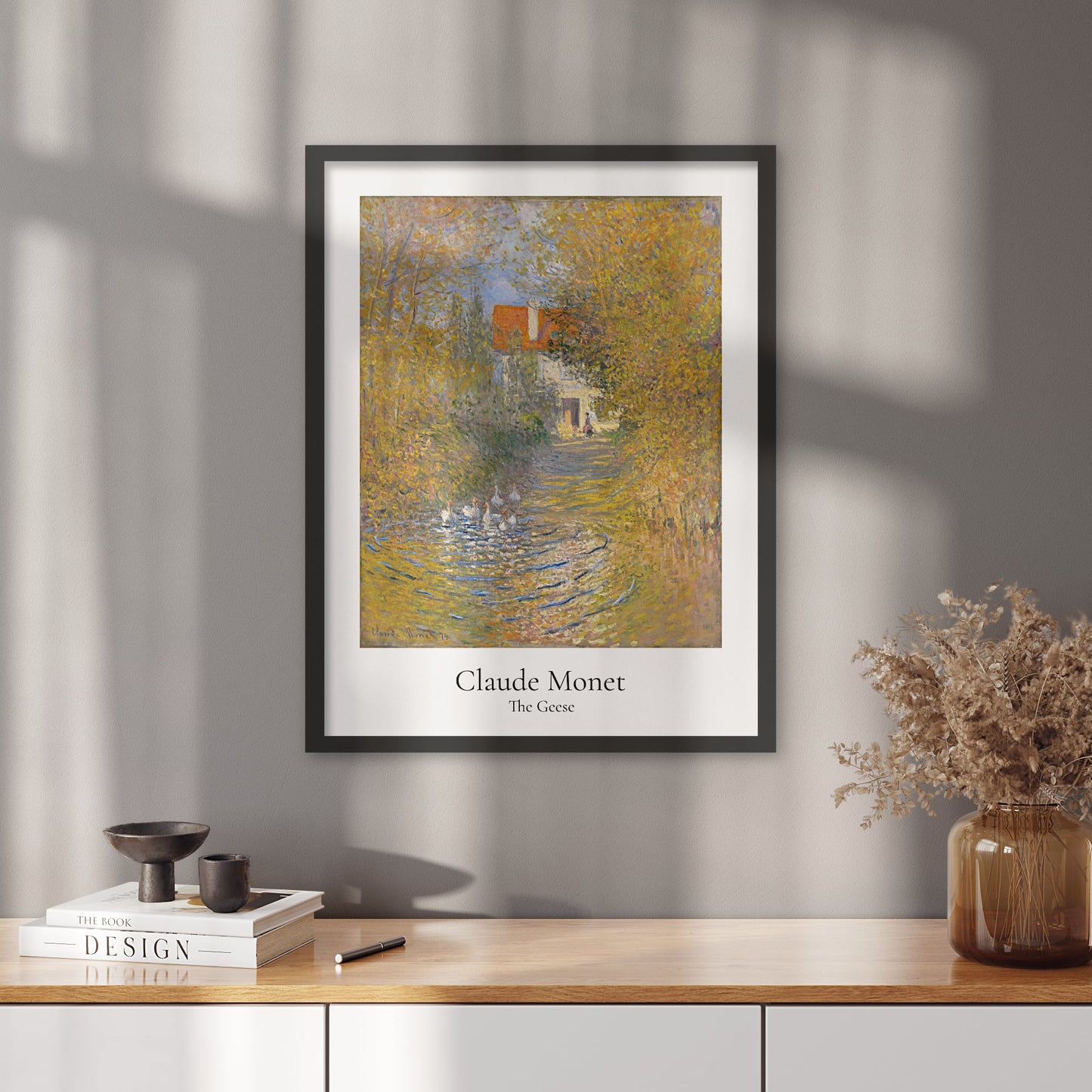 Plakát Husy | Claude Monet