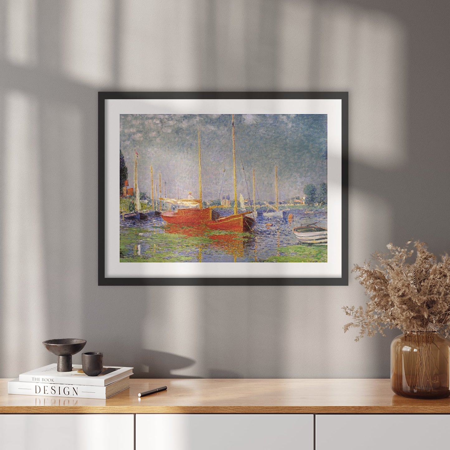 Plakát Červené čluny v Argenteuil | Claude Monet