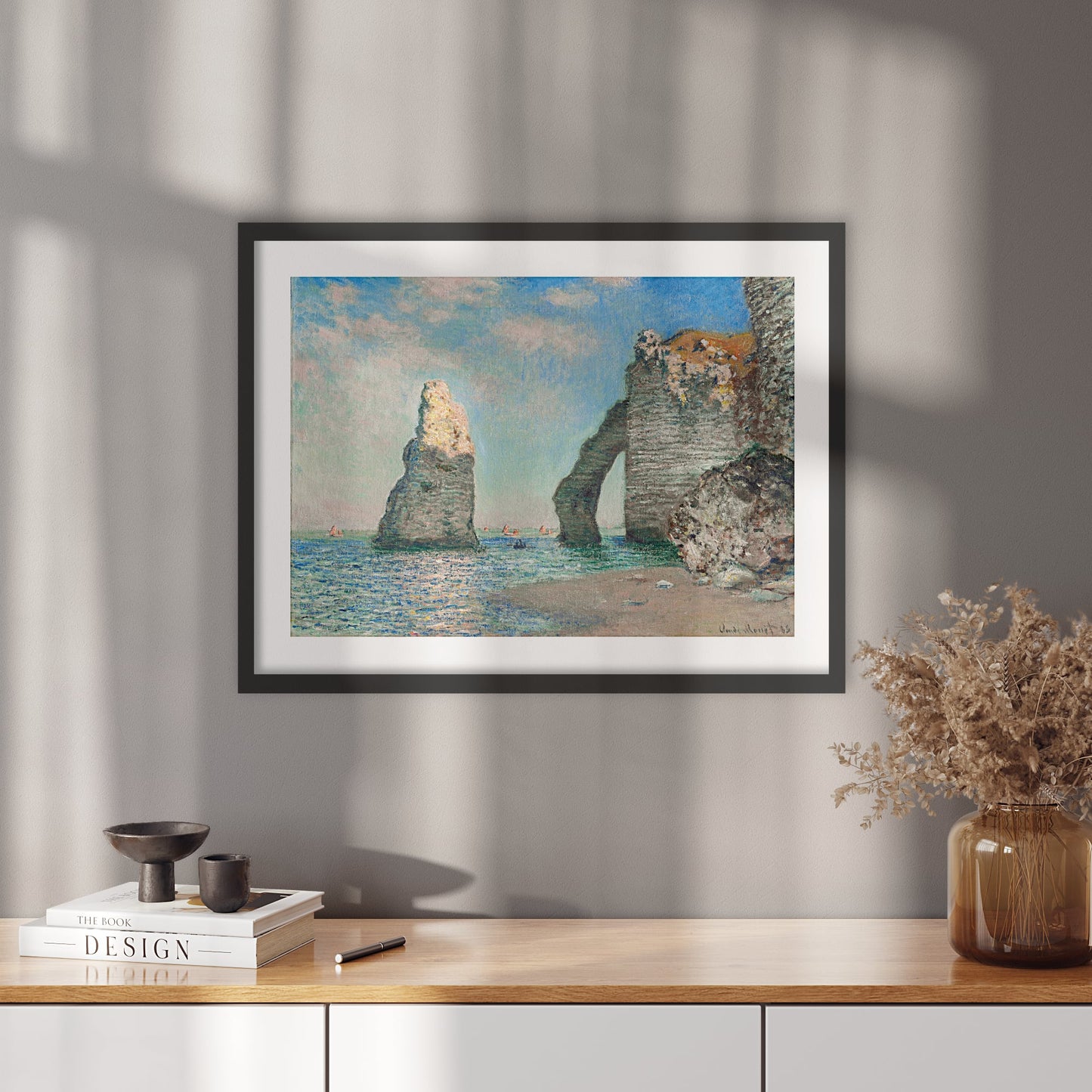 Plakát Útesy v Étretat | Claude Monet