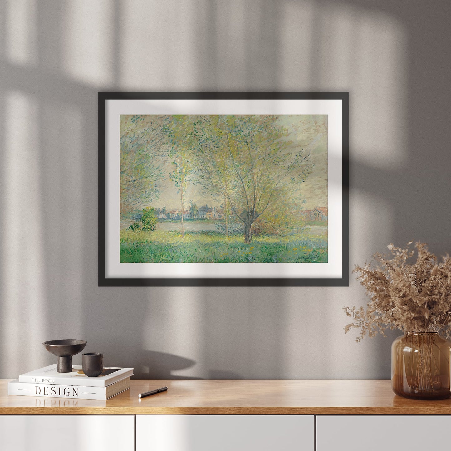 Plakát Vrby | Claude Monet
