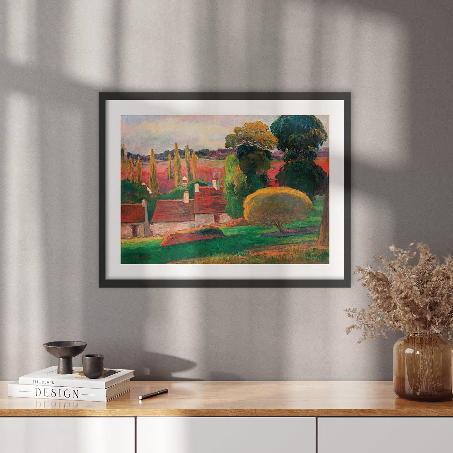 Plakát Farma v Bretani | Paul Gauguin