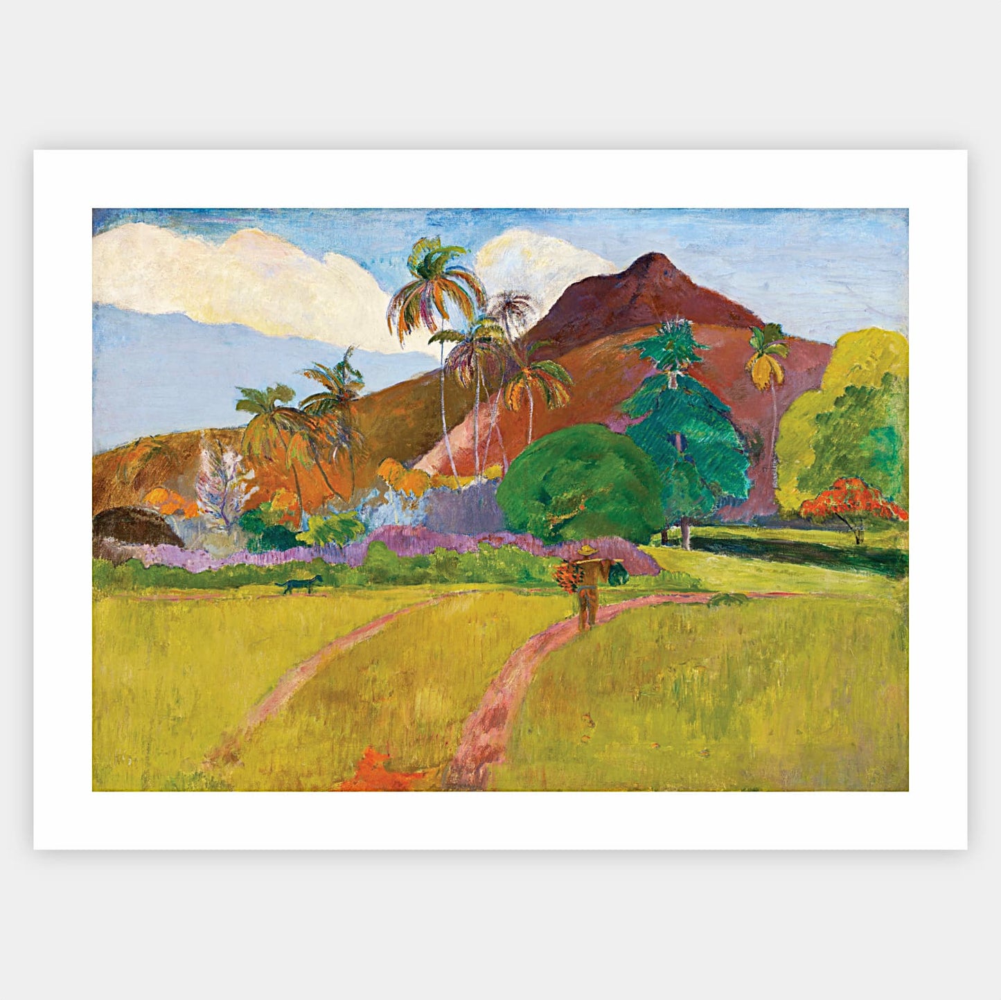 Plagát Tahitská krajina | Paul Gauguin