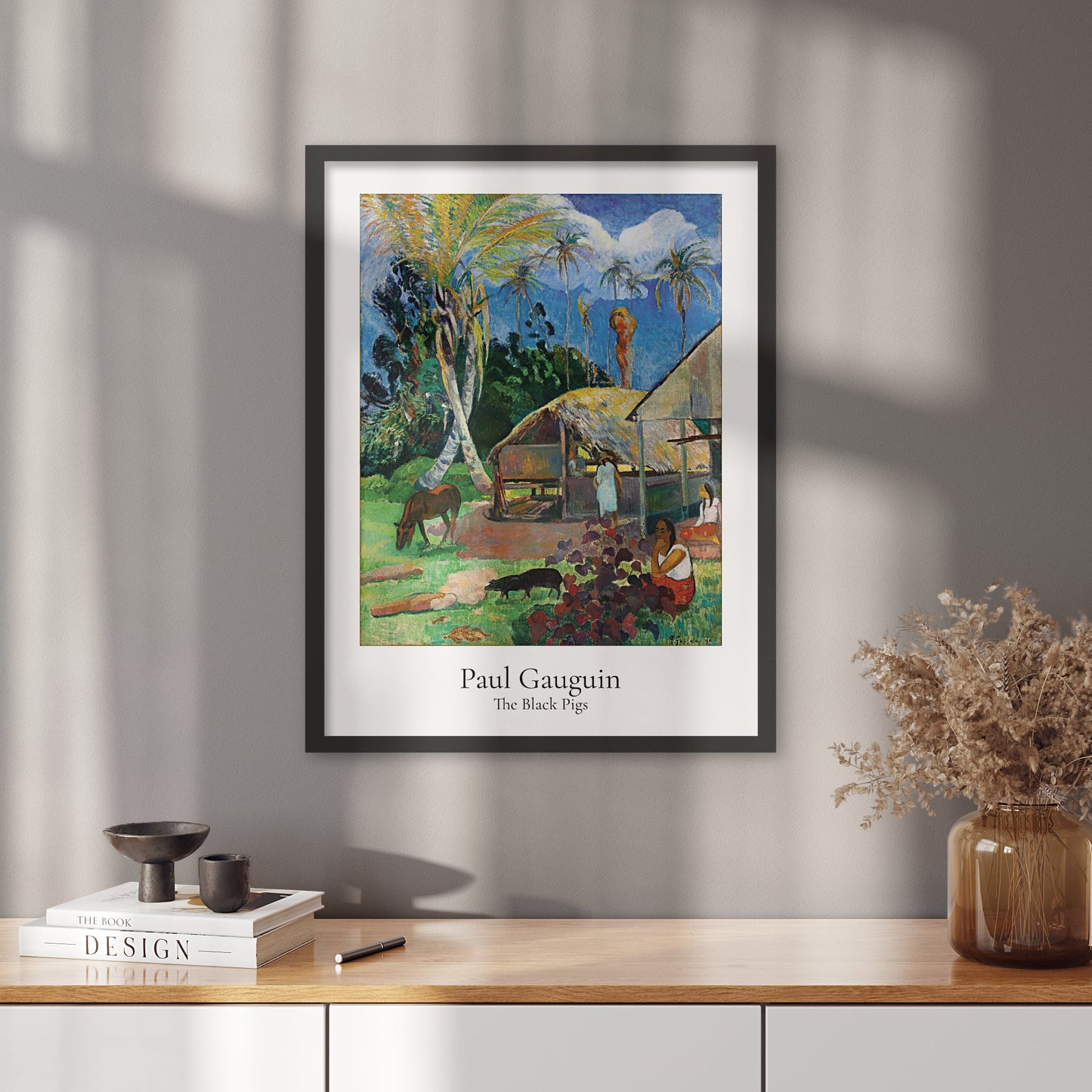 Plakát Černá prasata | Paul Gauguin