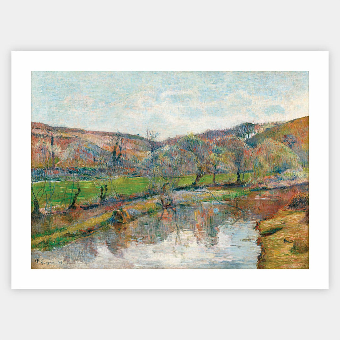 Plakát Bretaňská země | Paul Gauguin