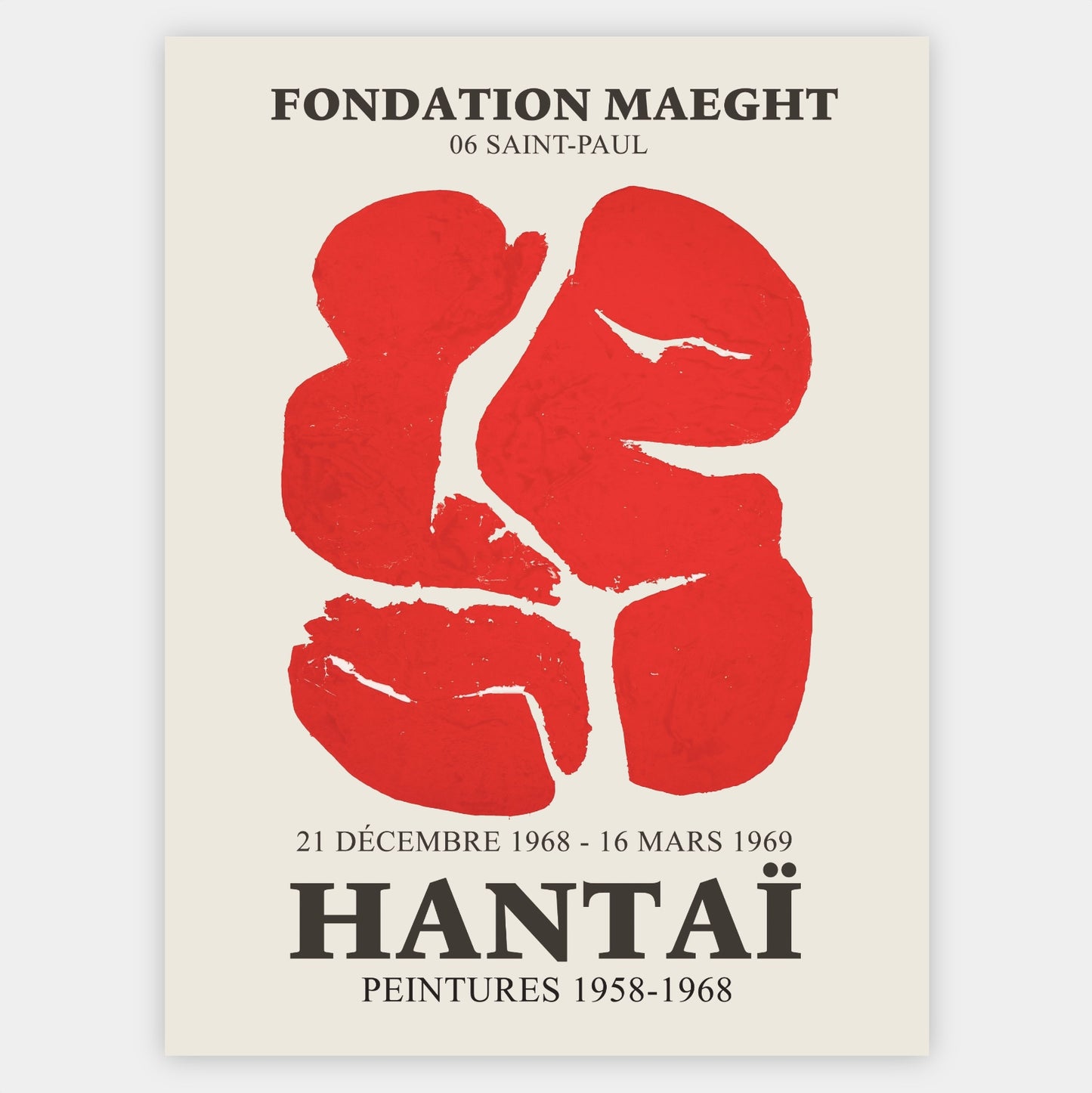 Plakát Fondation Maeght | Simon Hantai