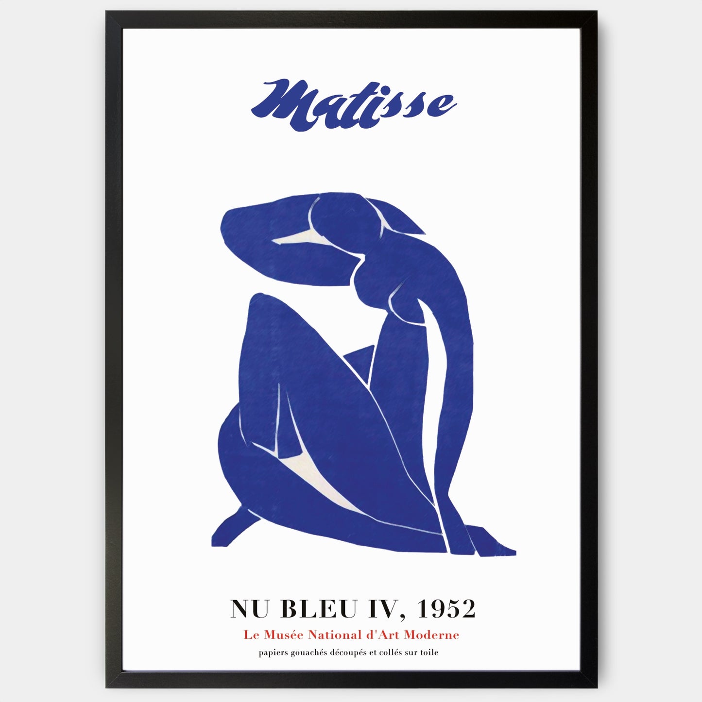 Plakát Nu Bleu IV | Henri Matisse