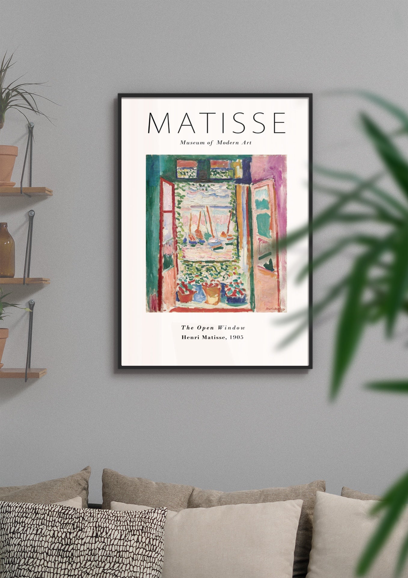 Plakát The Open Window | Henri Matisse