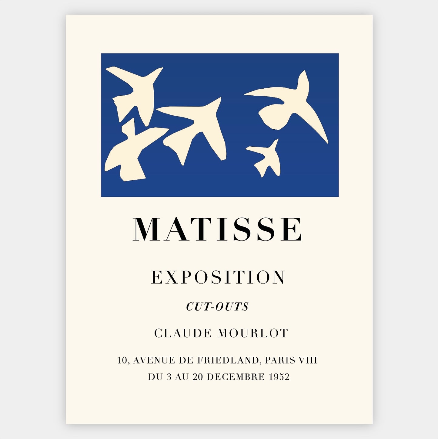 Poster Cut Outs 1952 | Henri Matisse