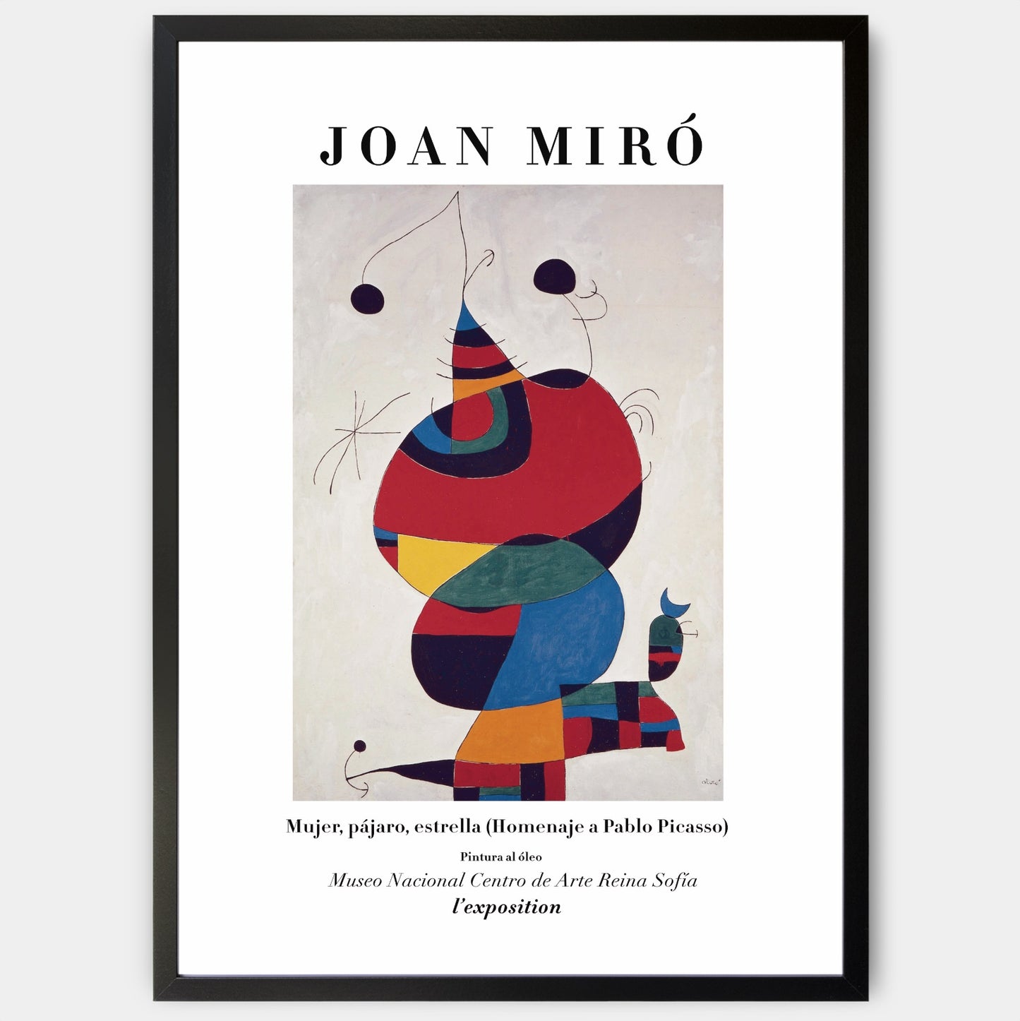 Plakát Abstract Art II | Joan Miró
