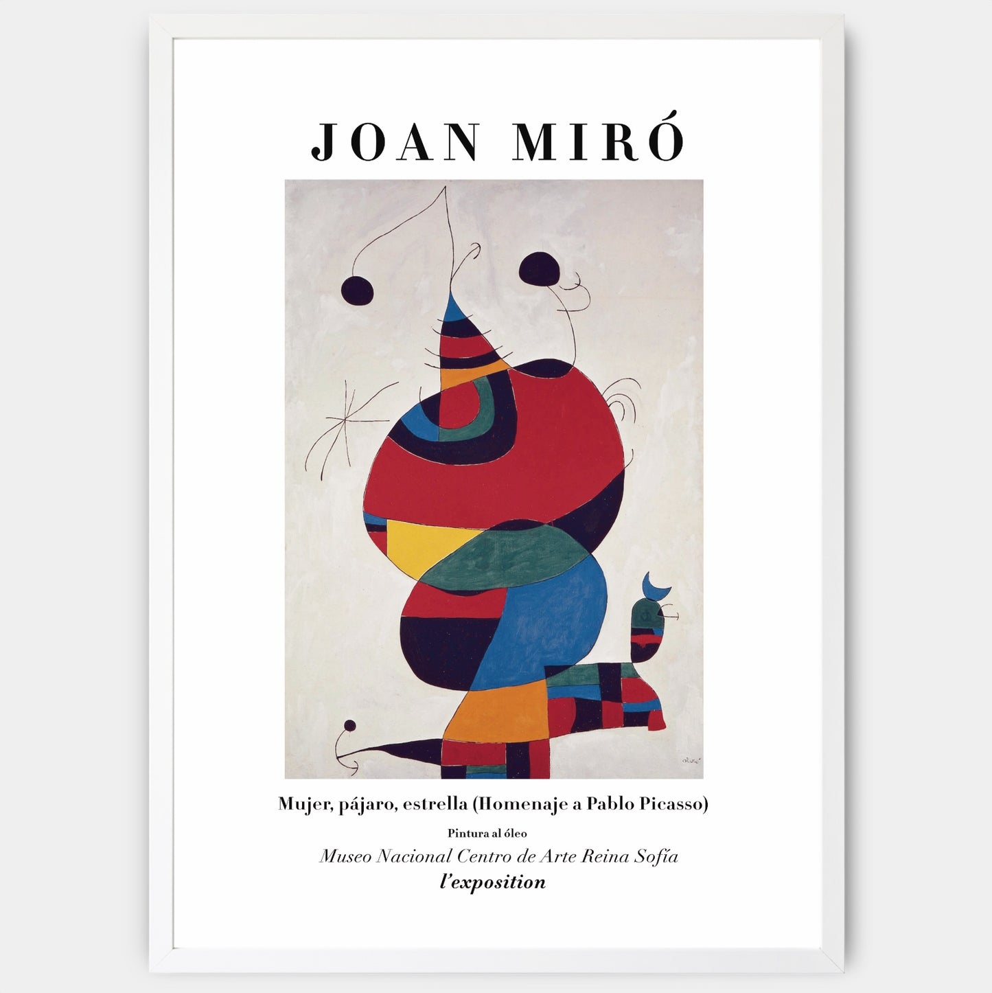 Plakát Abstract Art II | Joan Miró